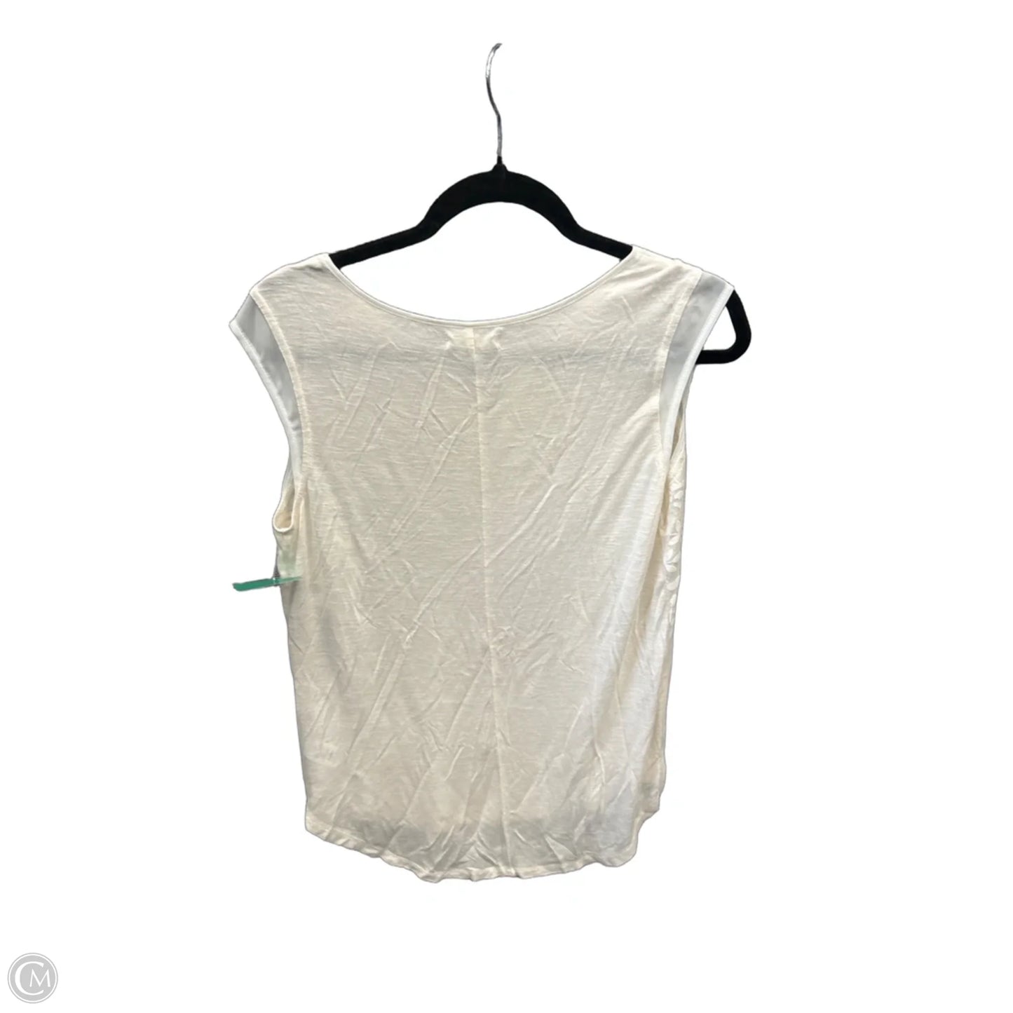 Top Sleeveless By Maurices In Cream, Size: S
