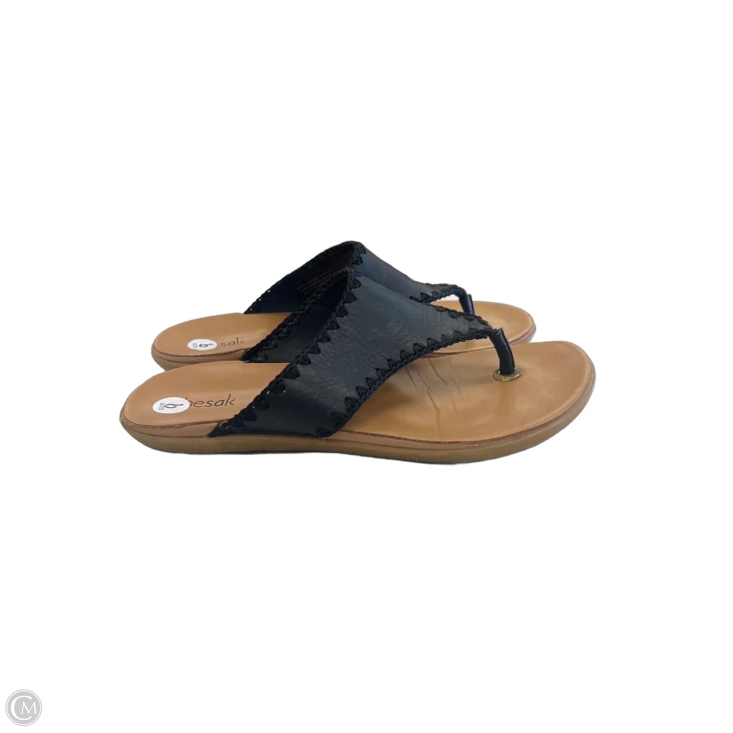 Sandals Flats By The Sak In Black & Brown, Size: 9