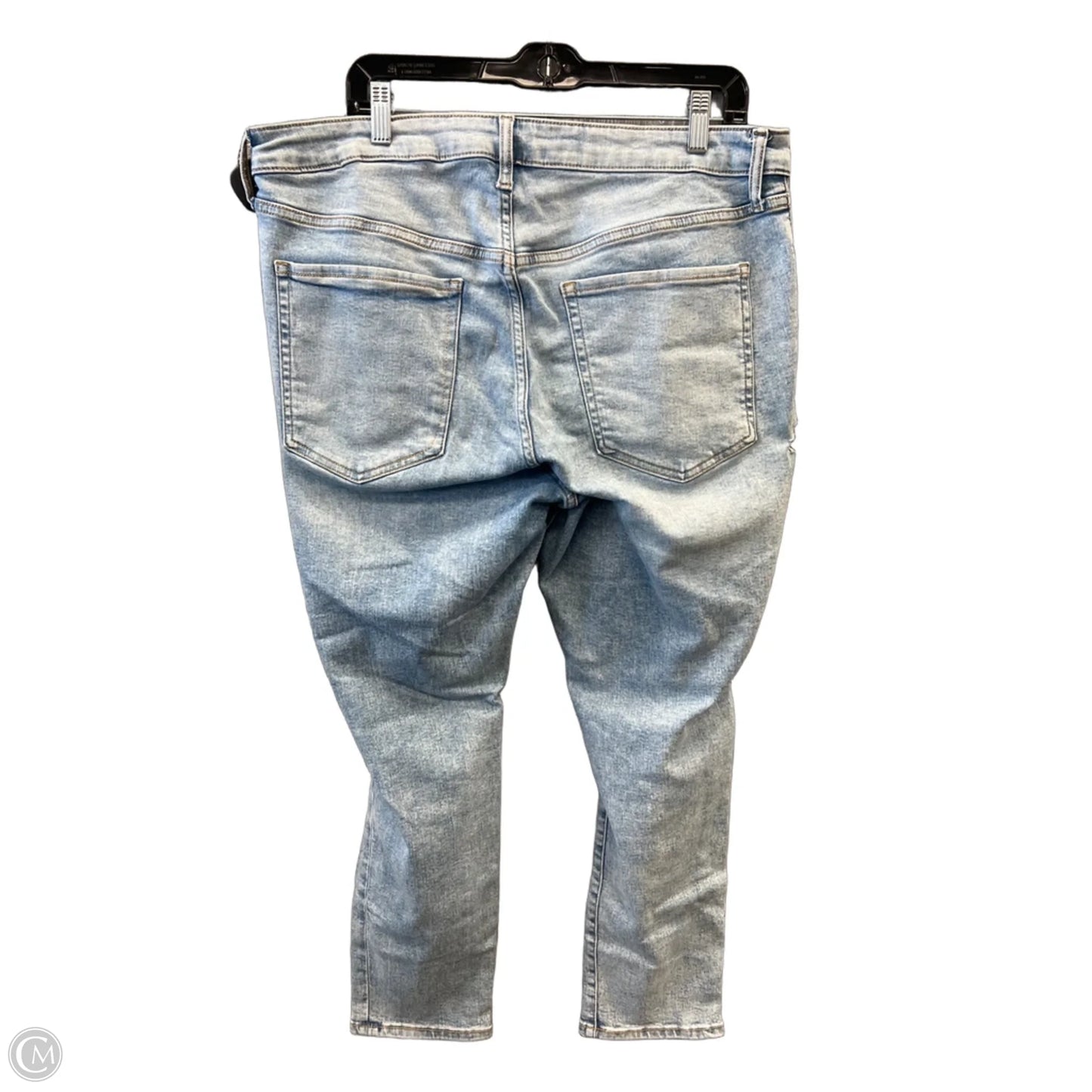 Jeans Straight By Old Navy In Blue Denim, Size: 18