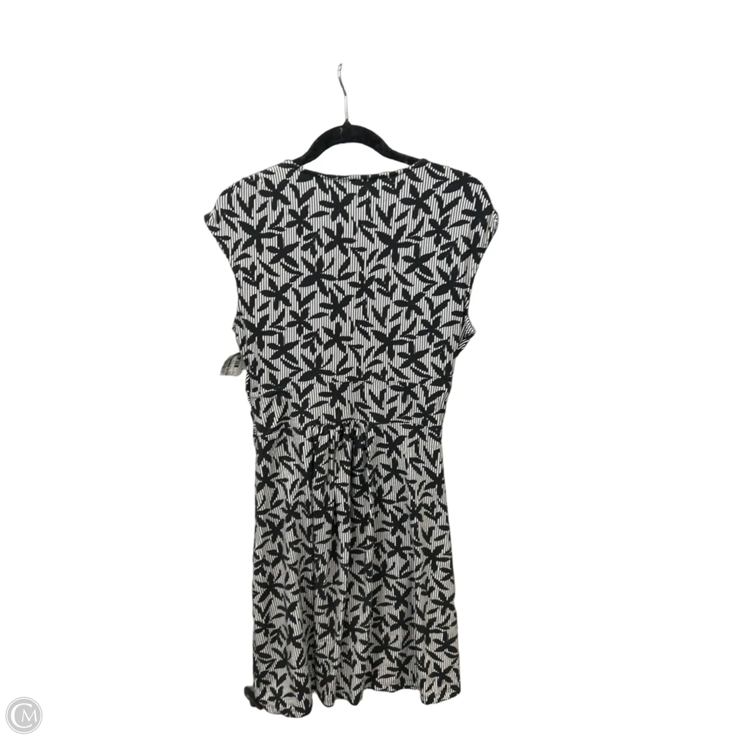Dress Casual Midi By Lands End In Black, Size: M