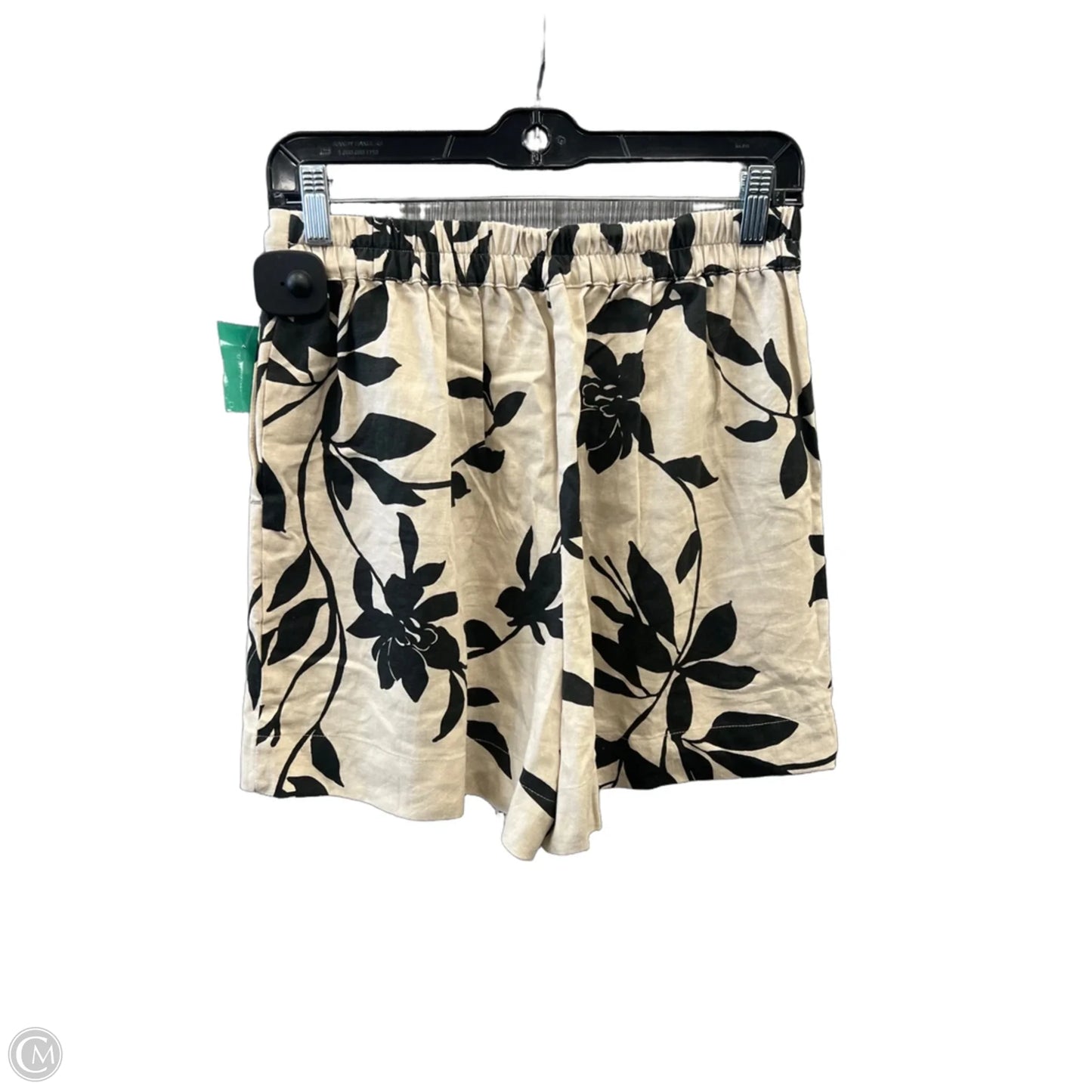 Shorts By Ophelia Roe In Black & Cream, Size: 4