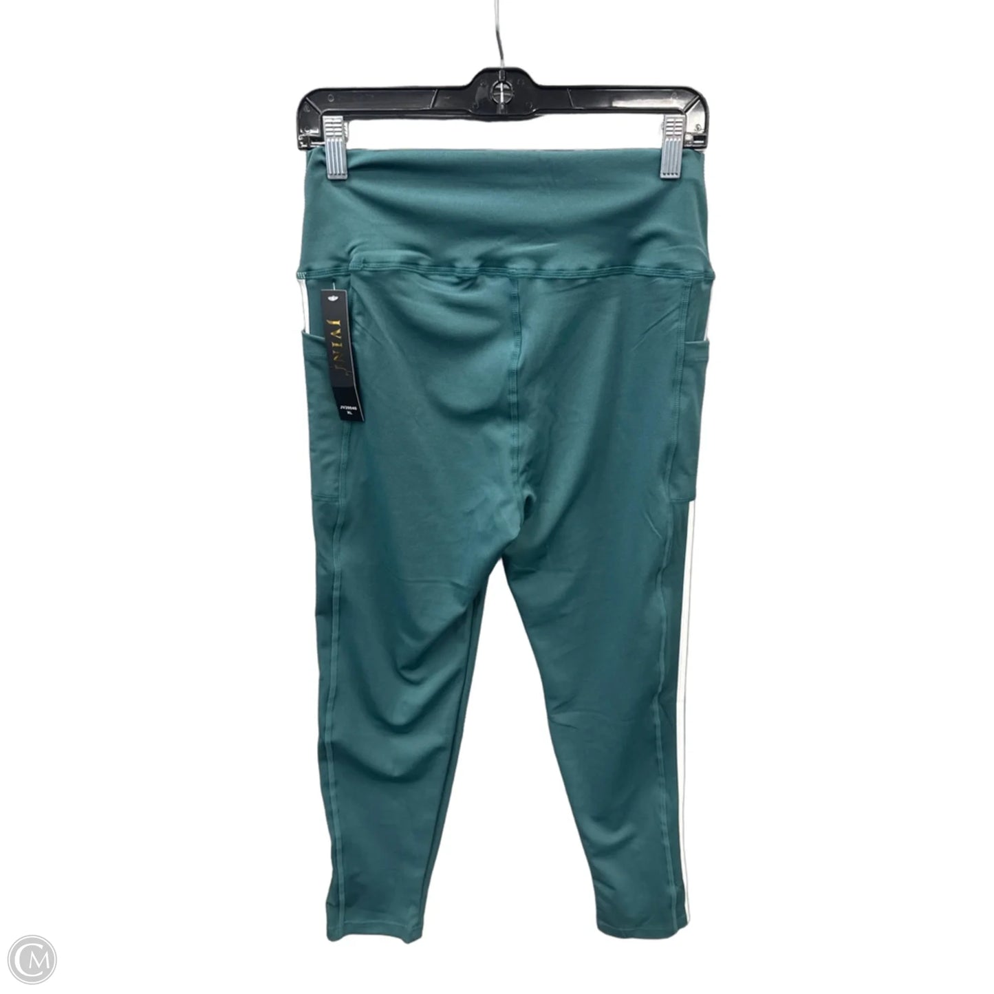 Athletic Leggings By Clothes Mentor In Green, Size: Xl