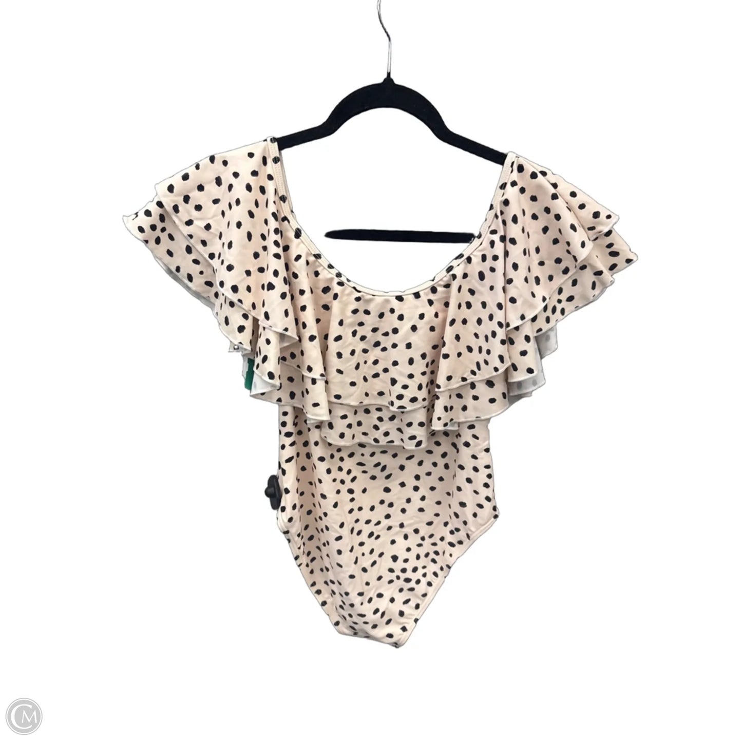 Swimsuit By Clothes Mentor In Polkadot Pattern, Size: Xl