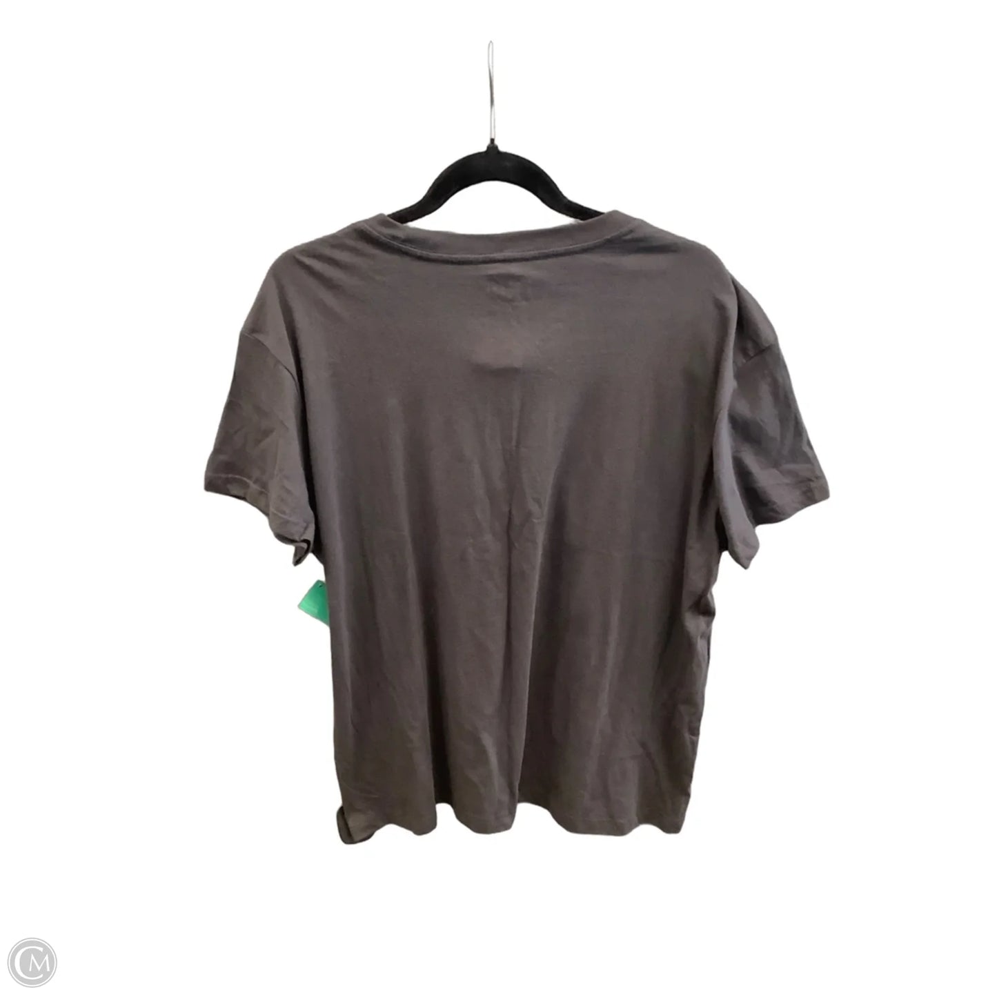 Top Short Sleeve By Clothes Mentor In Grey, Size: Xl