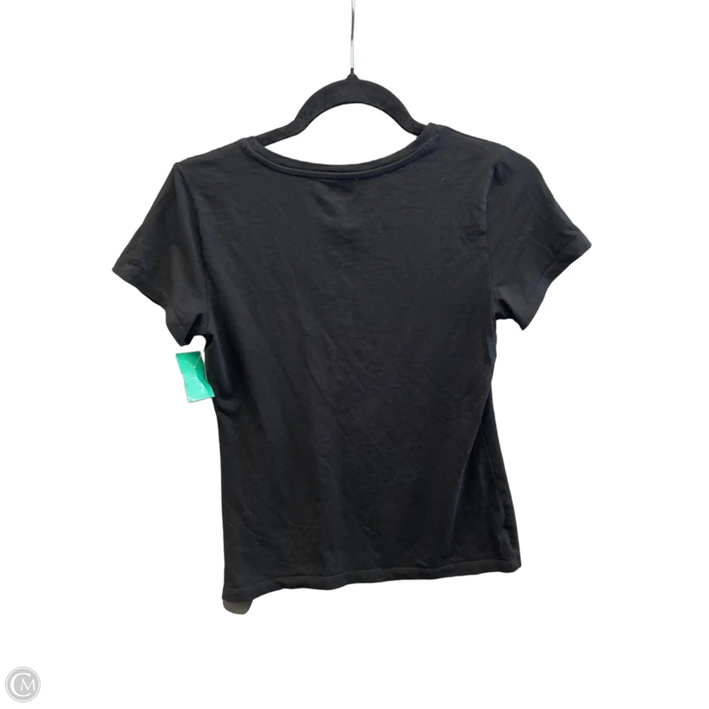 Top Short Sleeve Basic By Old Navy In Black, Size: M