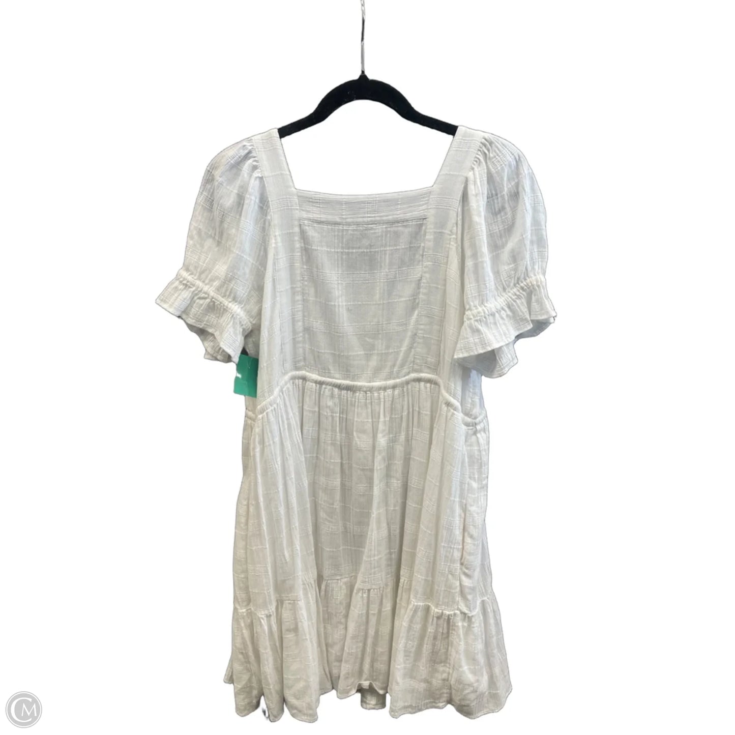 Dress Casual Midi By Madewell In White, Size: M