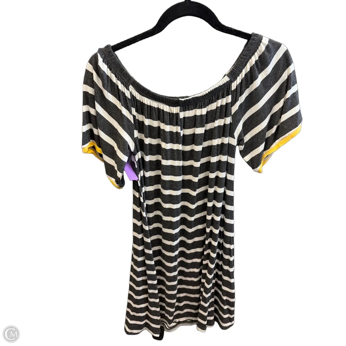 Dress Casual Midi By Clothes Mentor In Striped Pattern, Size: M