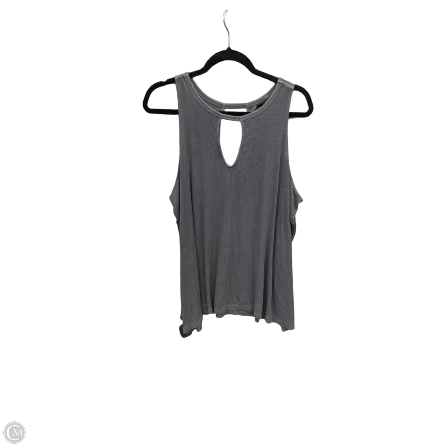Top Sleeveless By Torrid In Grey, Size: 1x