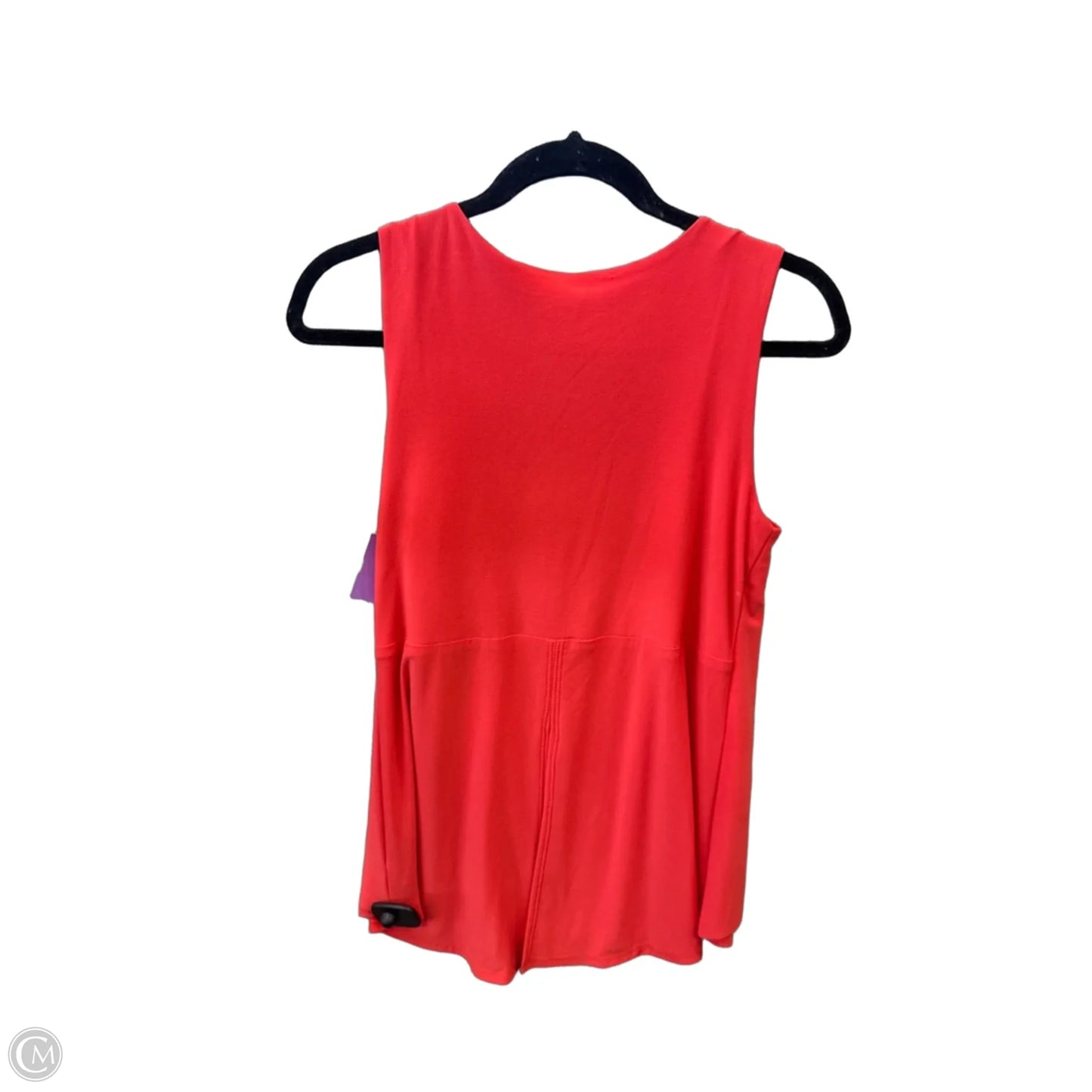 Top Sleeveless By Clothes Mentor In Orange, Size: S