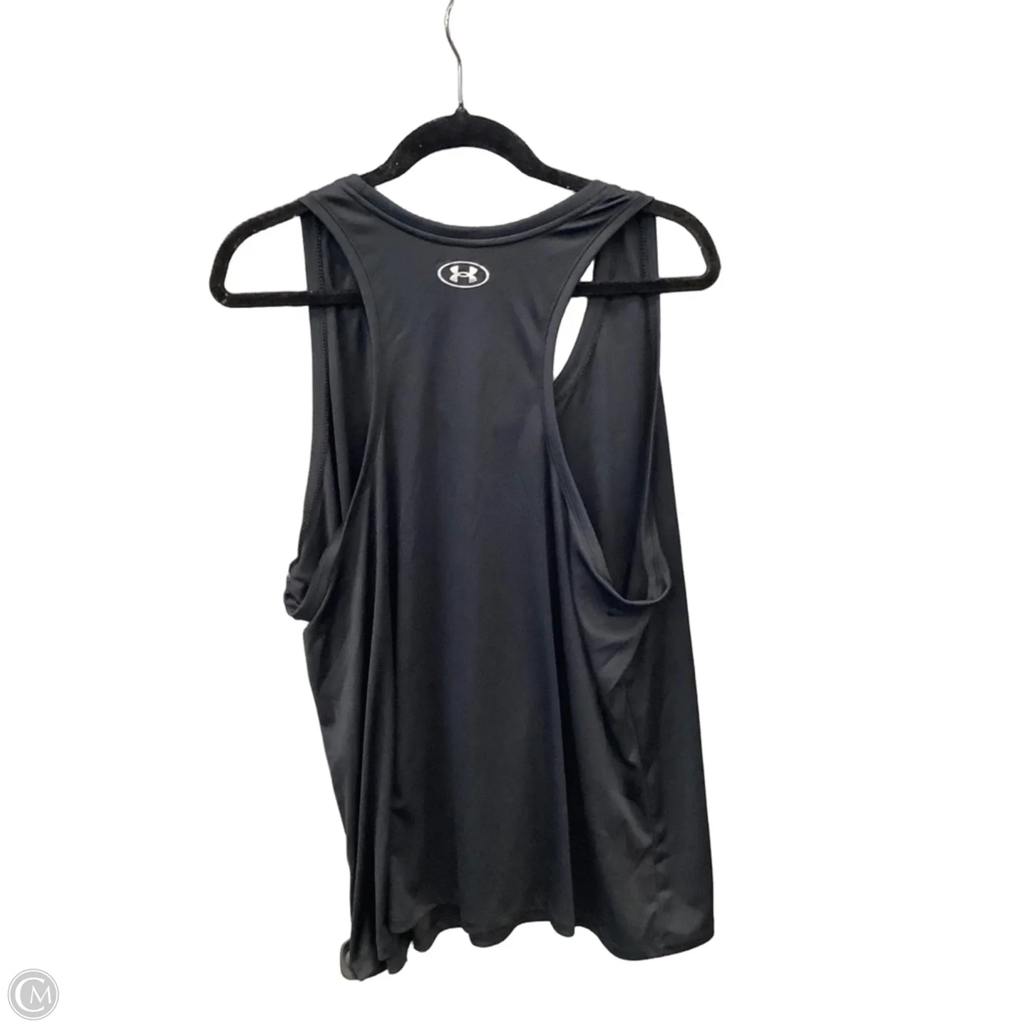 Athletic Tank Top By Under Armour In Black, Size: 2x