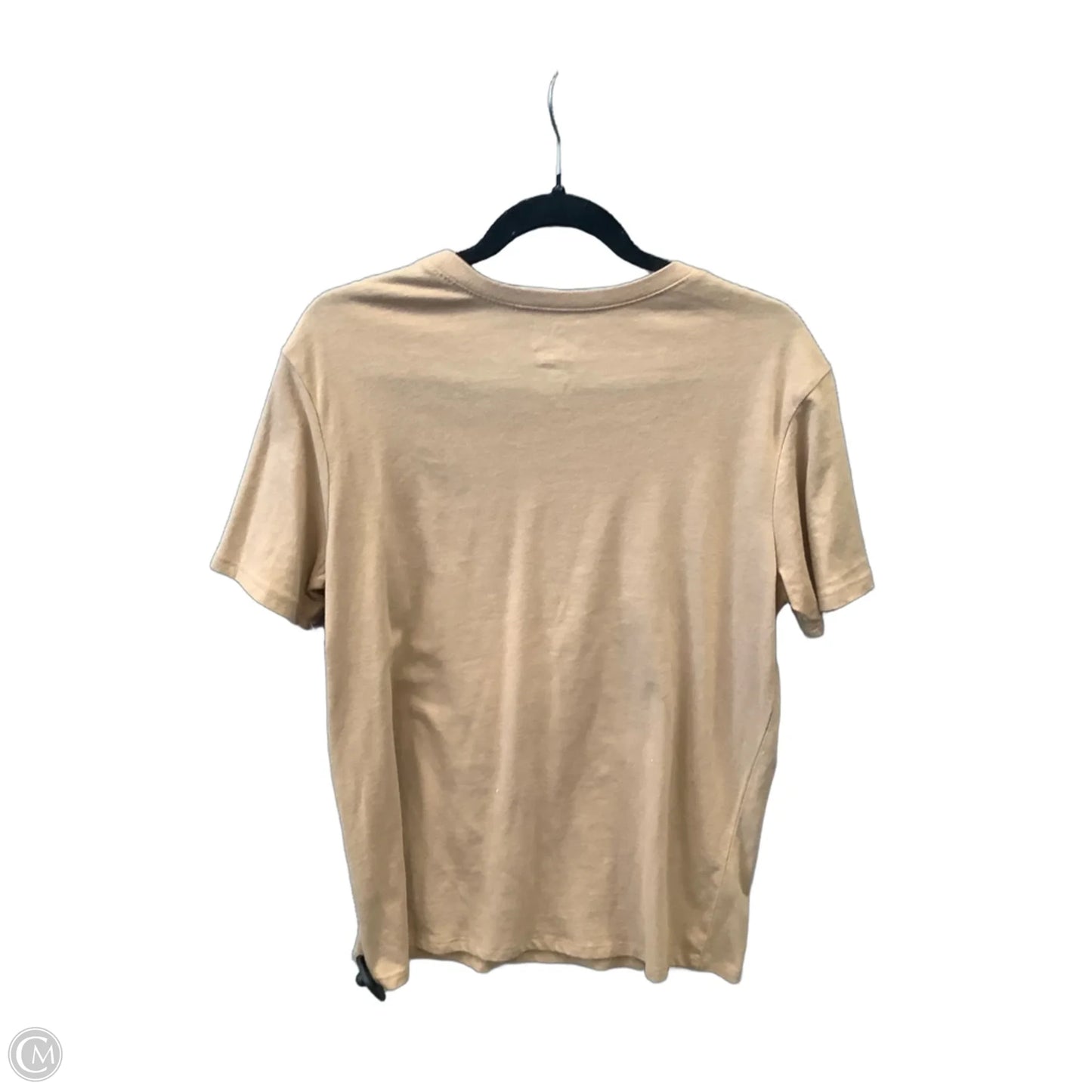 Top Short Sleeve By Clothes Mentor In Brown, Size: S