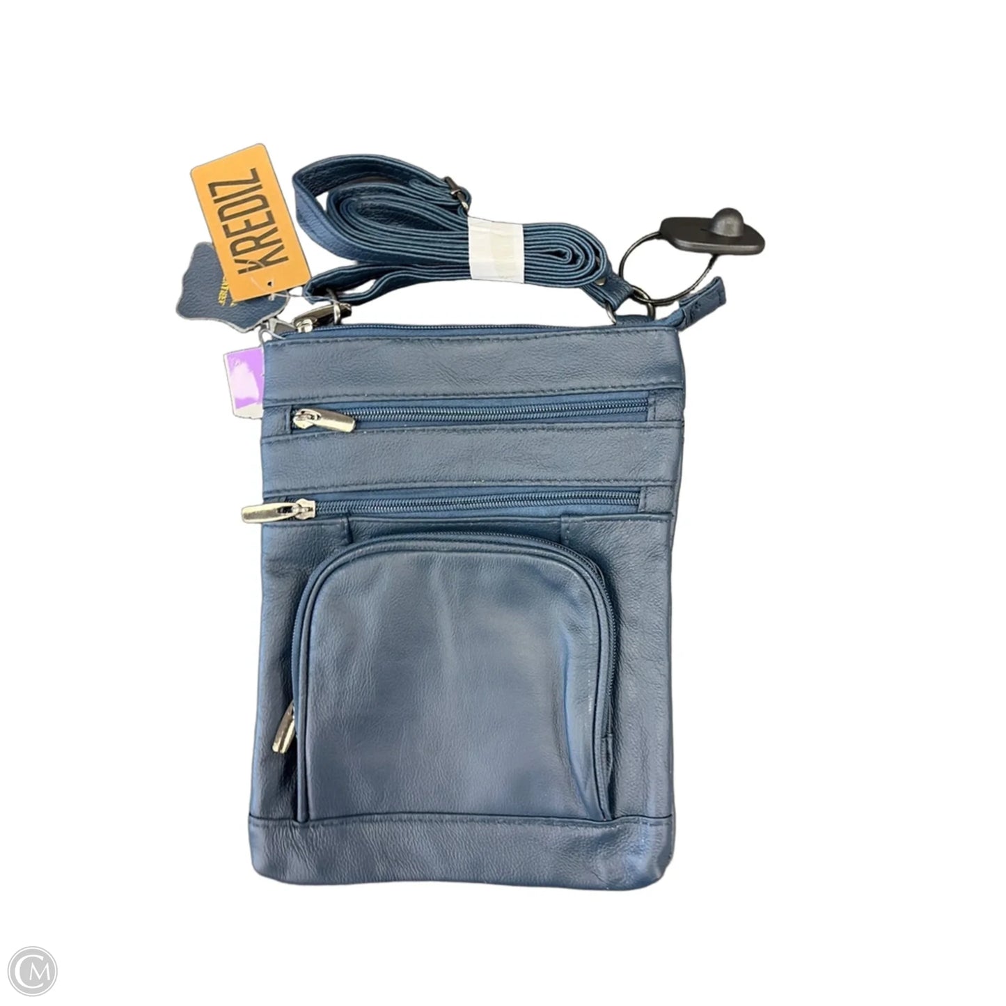 Crossbody Leather By Clothes Mentor, Size: Small