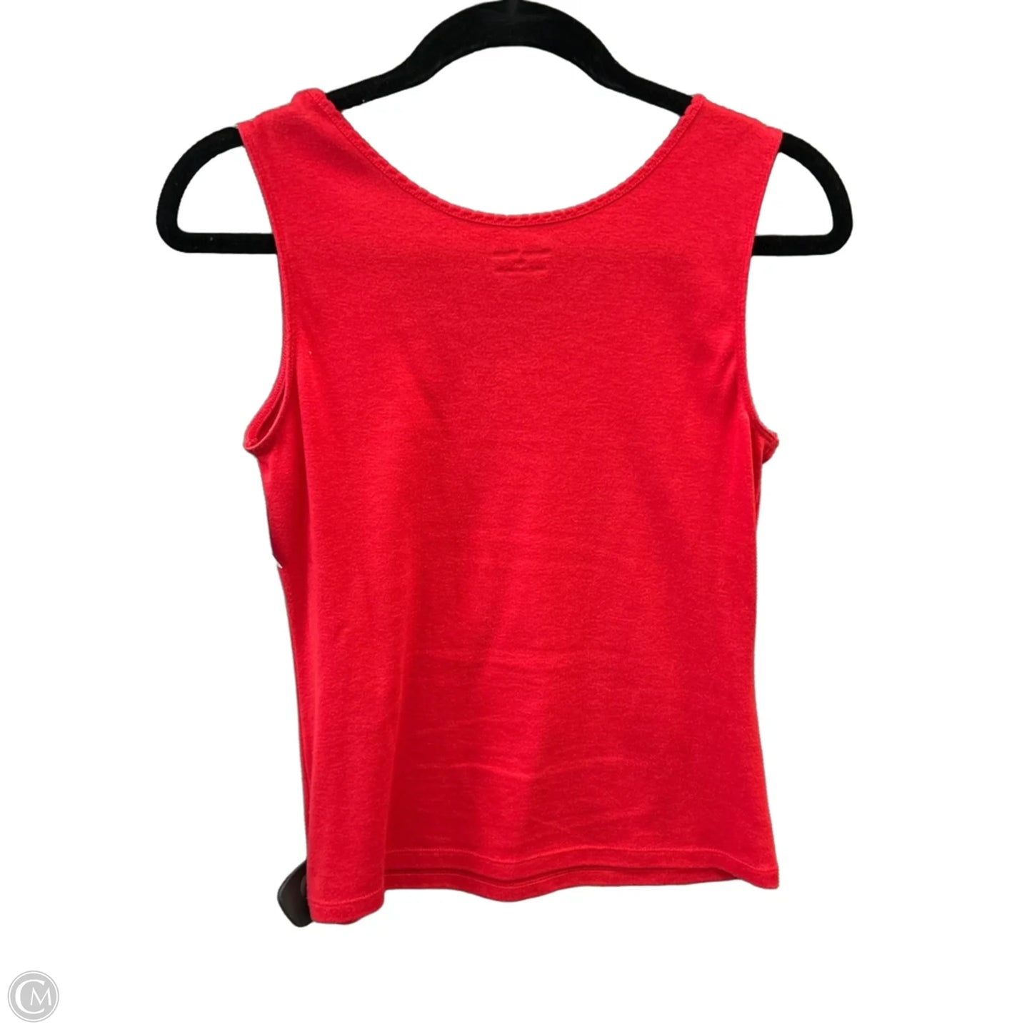 Top Sleeveless By Studio Works In Red, Size: S