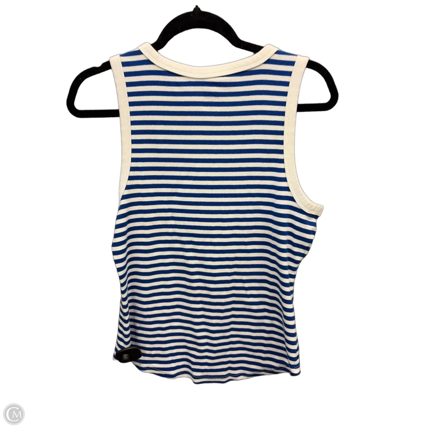 Top Sleeveless By Sonoma In Striped Pattern, Size: Xl
