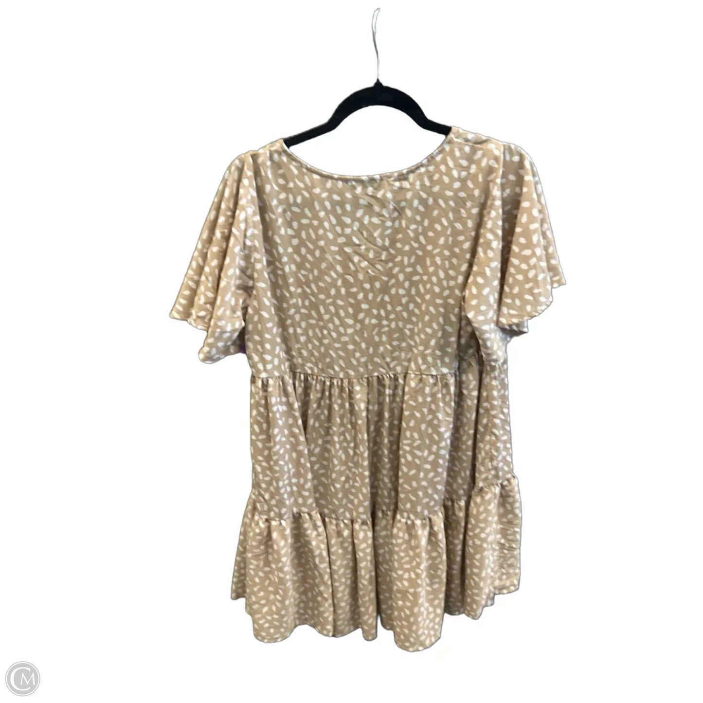 Dress Casual Midi By Shein In Polkadot Pattern, Size: L