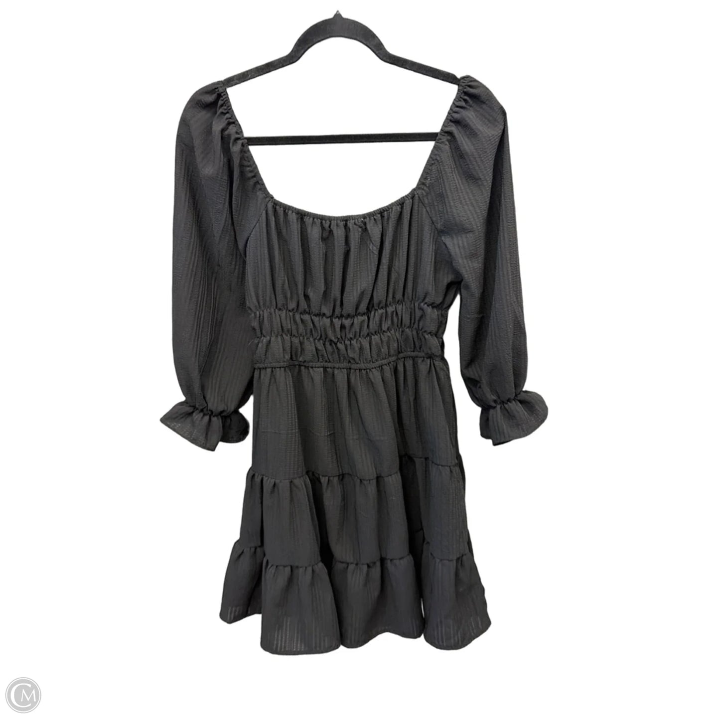 Dress Casual Midi By Liberty Love In Black, Size: M