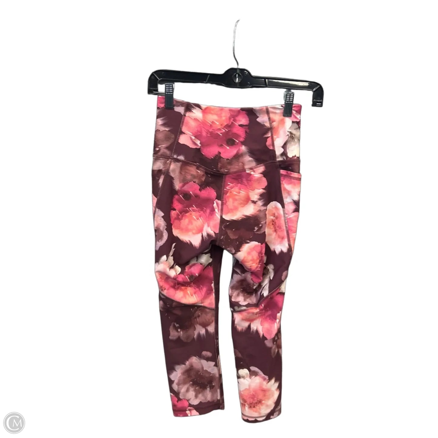 Athletic Capris By Old Navy In Pink, Size: S