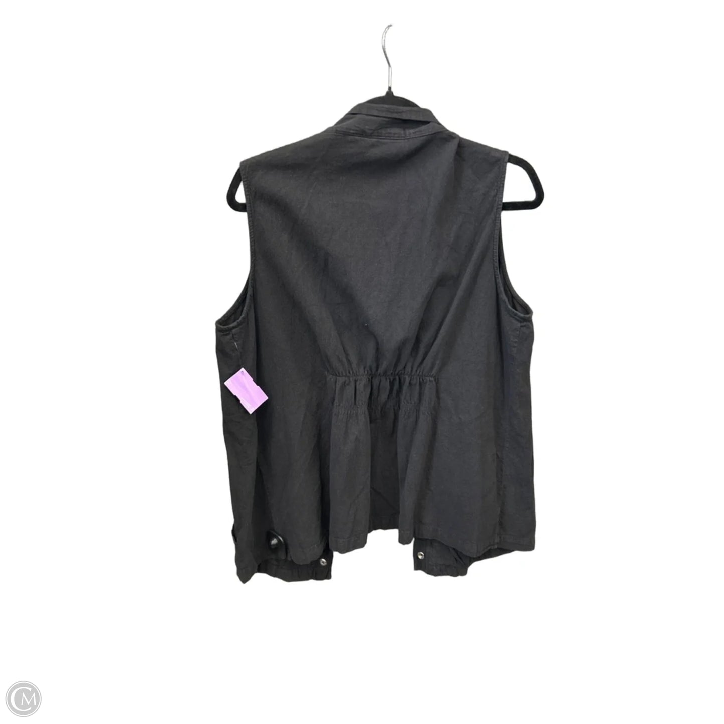 Vest Other By Clothes Mentor In Black, Size: L