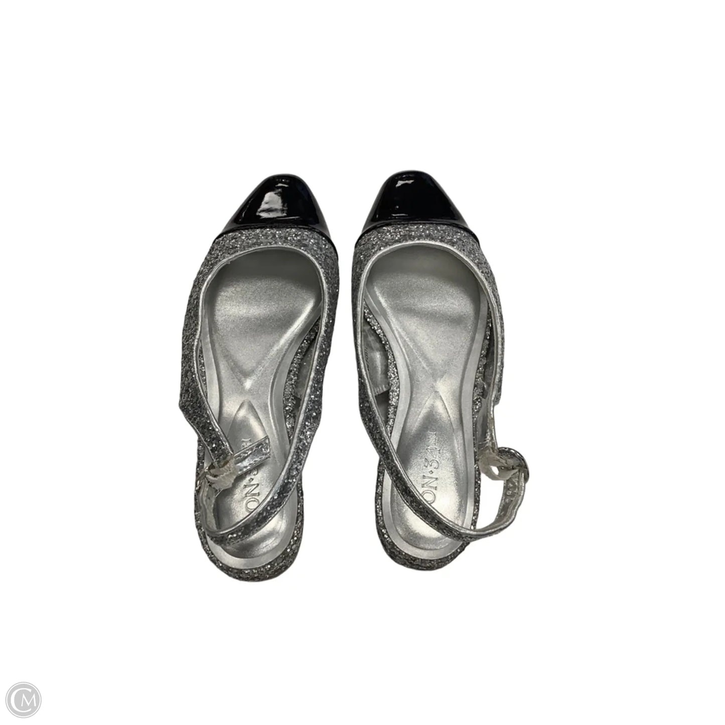 Sandals Flats By On 34th In Black & Grey, Size: 6