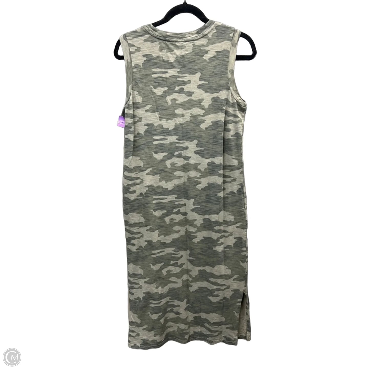Dress Casual Midi By Universal Thread In Camouflage Print, Size: S
