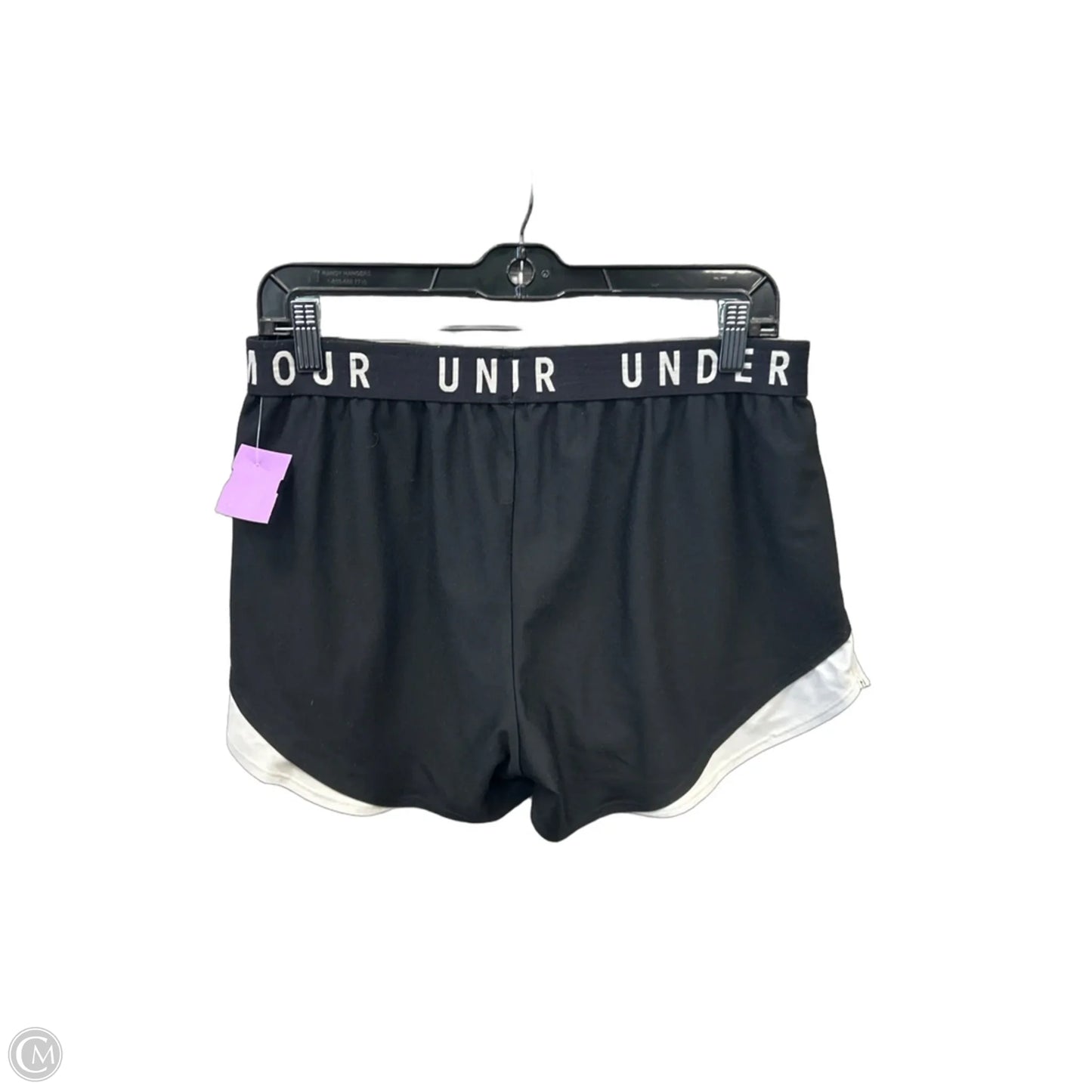 Athletic Shorts By Under Armour In Black, Size: L