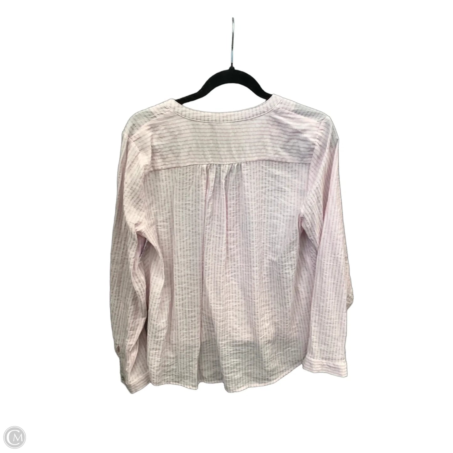 Top Long Sleeve By Kut In Pink, Size: M