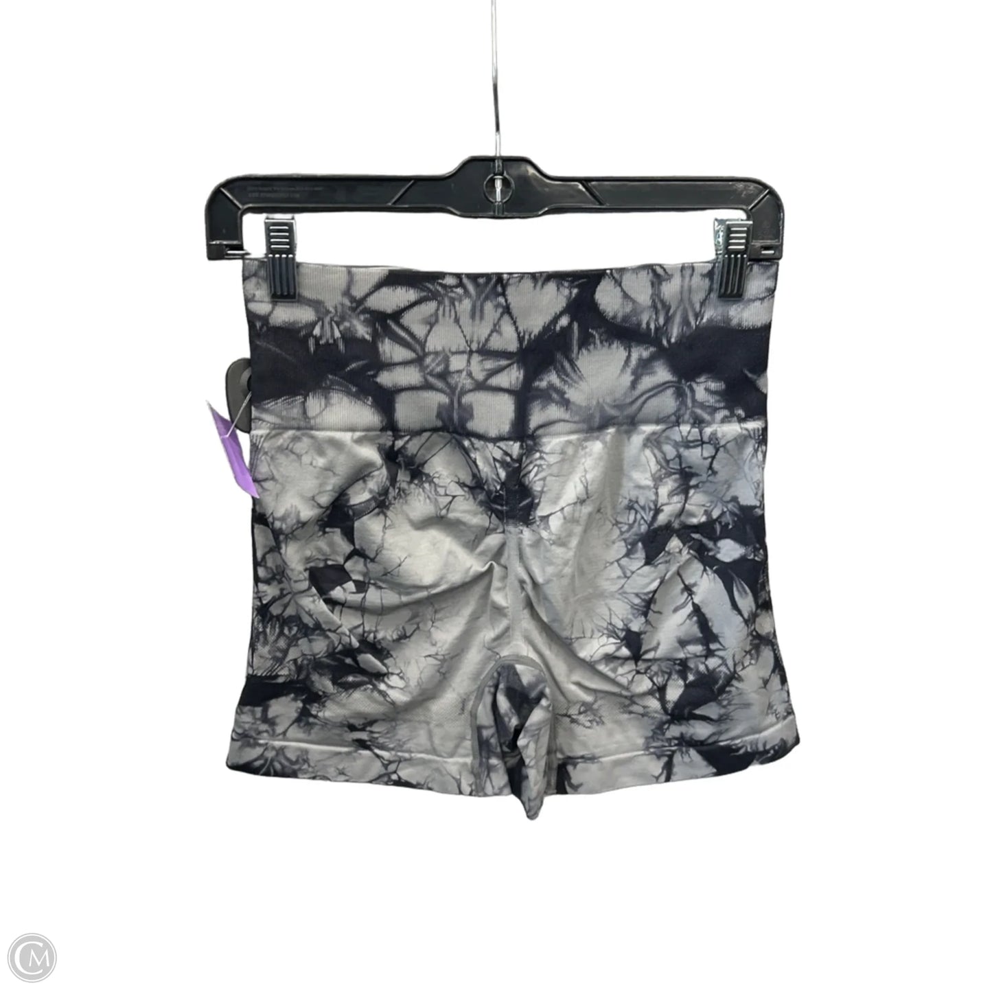 Athletic Shorts By Clothes Mentor In Black & Grey, Size: M