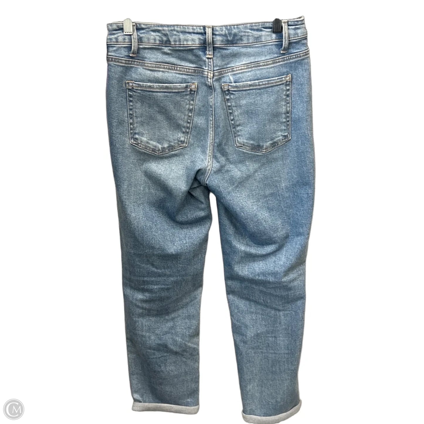 Jeans Cropped By Time And Tru In Blue Denim, Size: 8