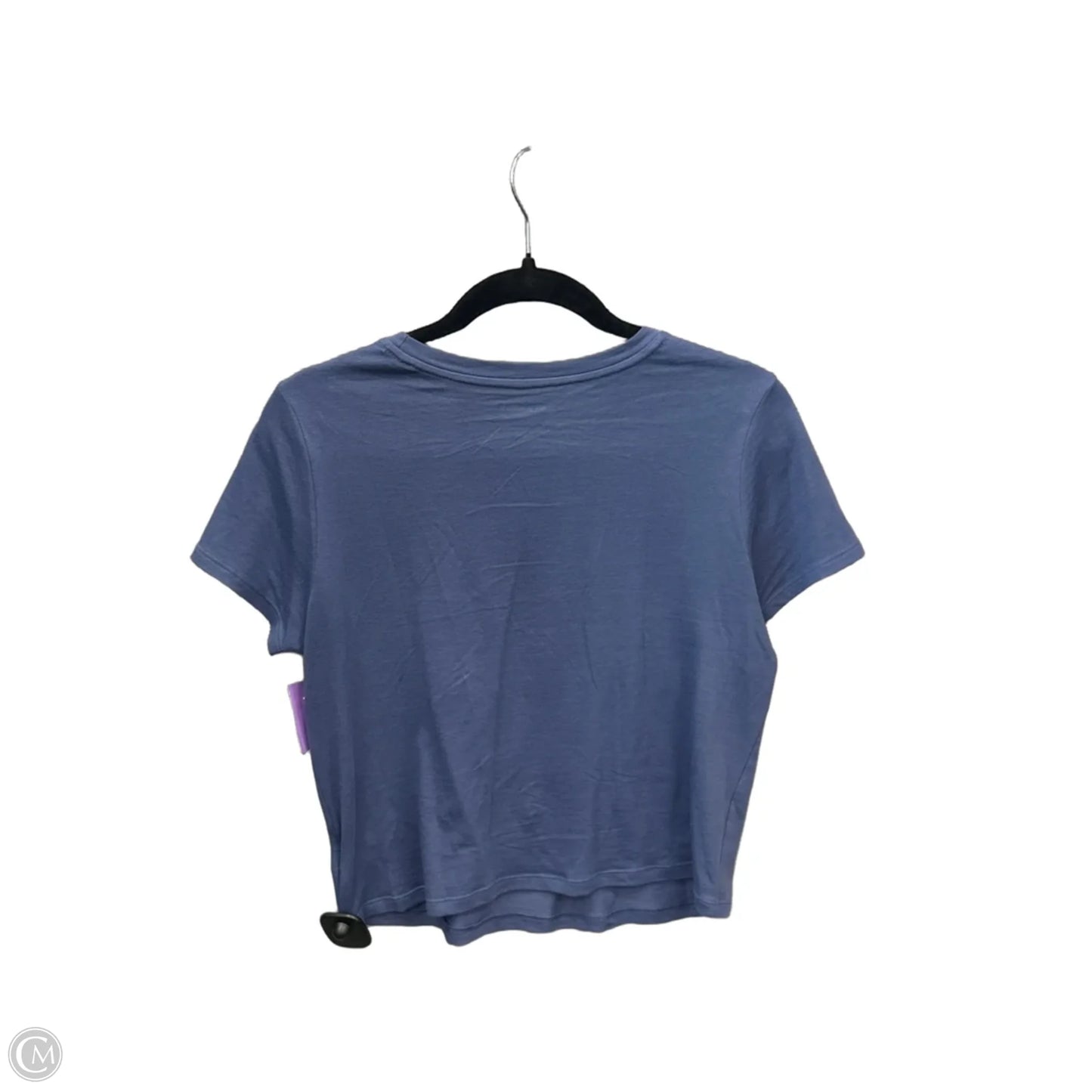 Top Short Sleeve Basic By Old Navy In Blue, Size: M