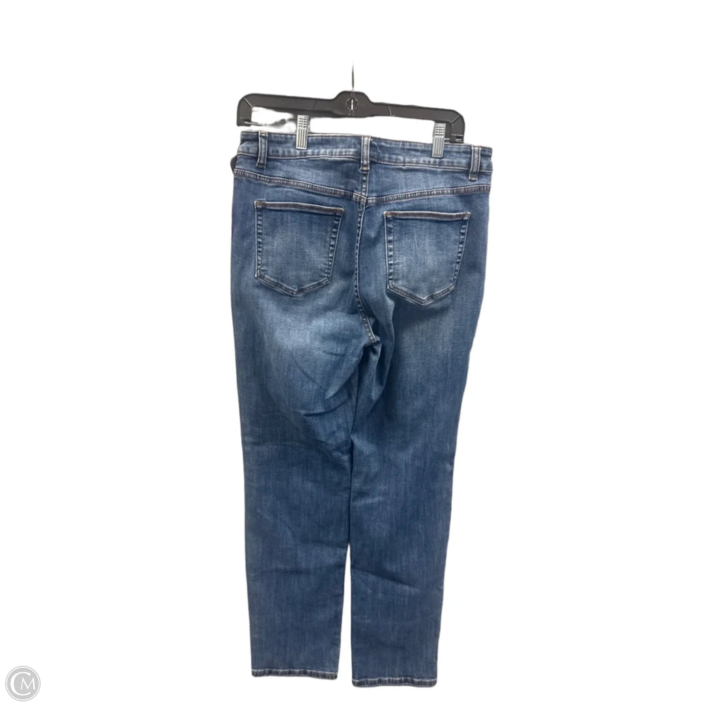 Jeans Straight By Coldwater Creek In Blue Denim, Size: 10