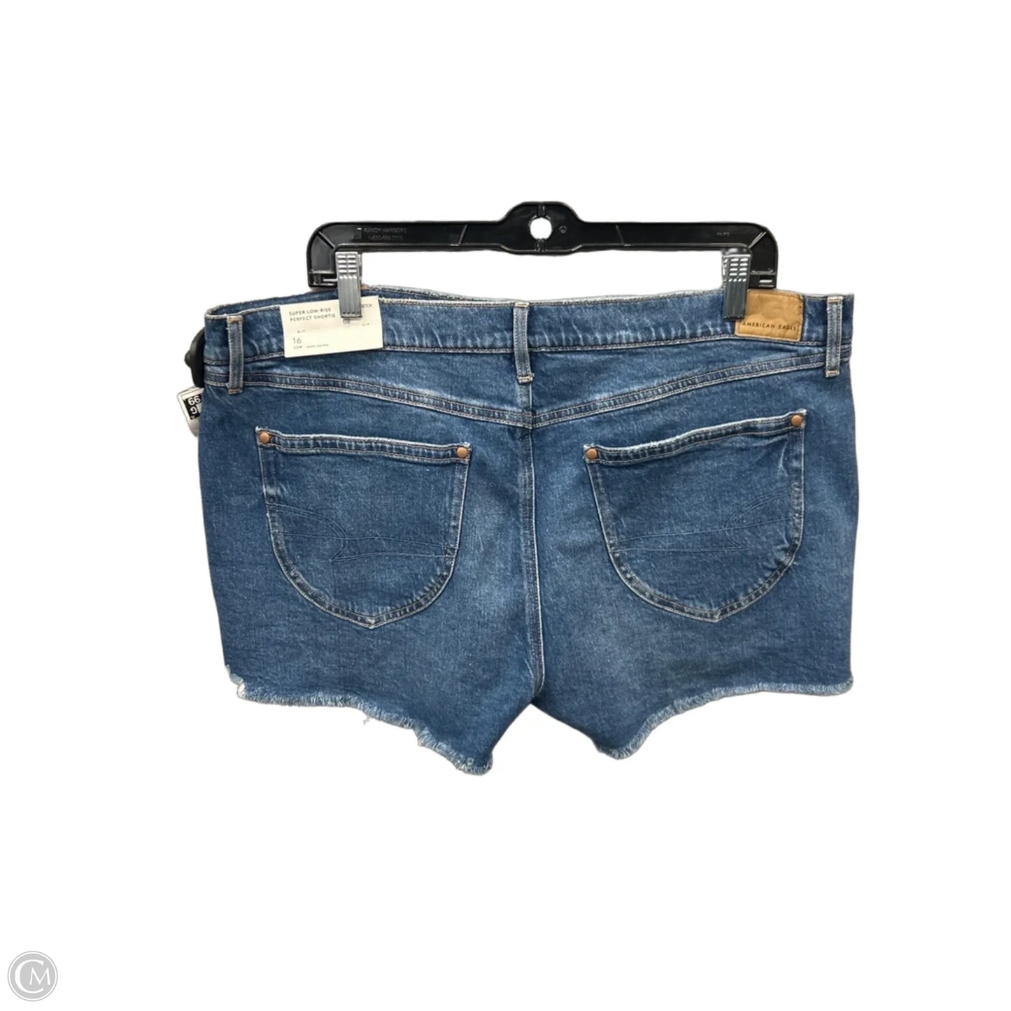 Shorts By American Eagle In Blue Denim, Size: 16