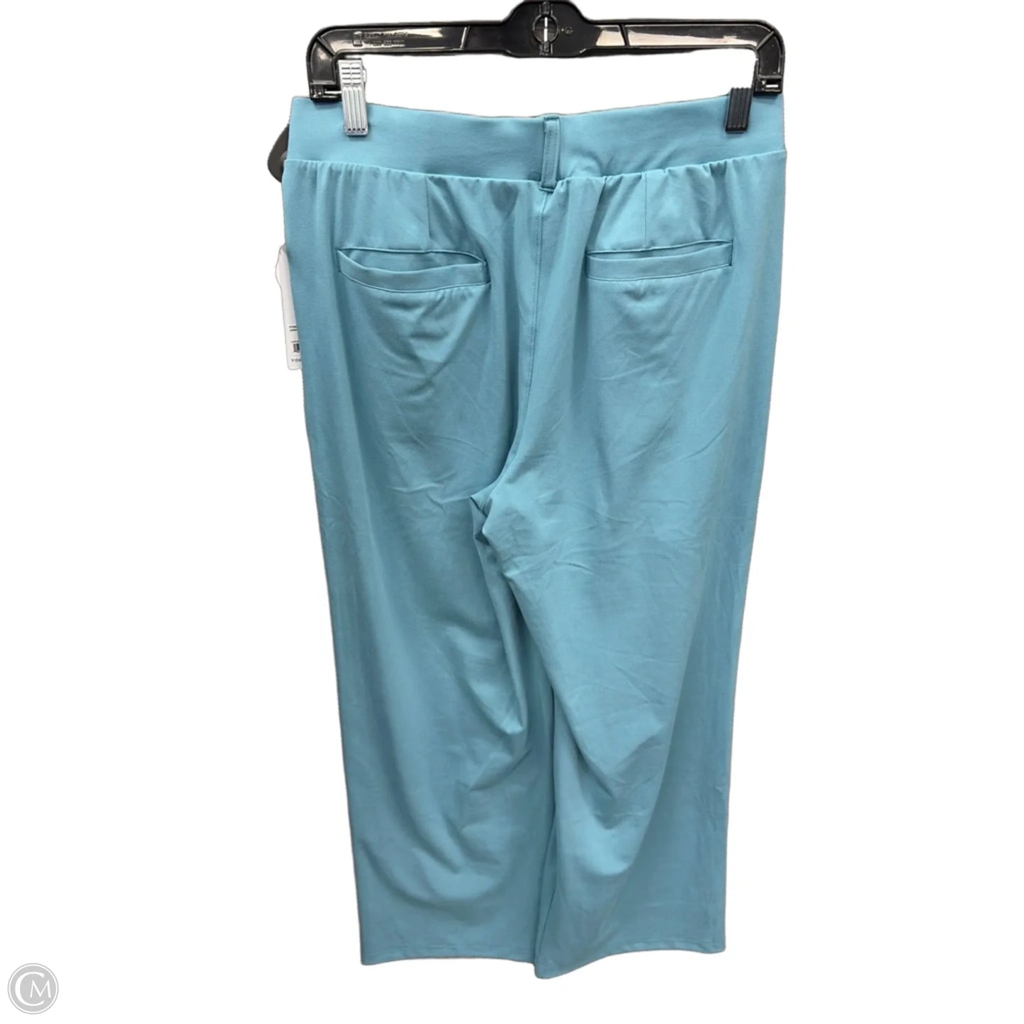 Pants Wide Leg By Yogalicious In Blue, Size: S