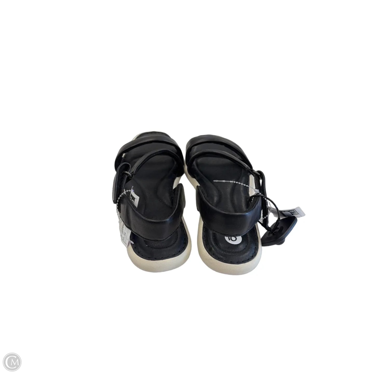 Sandals Flats By Born In Black, Size: 10