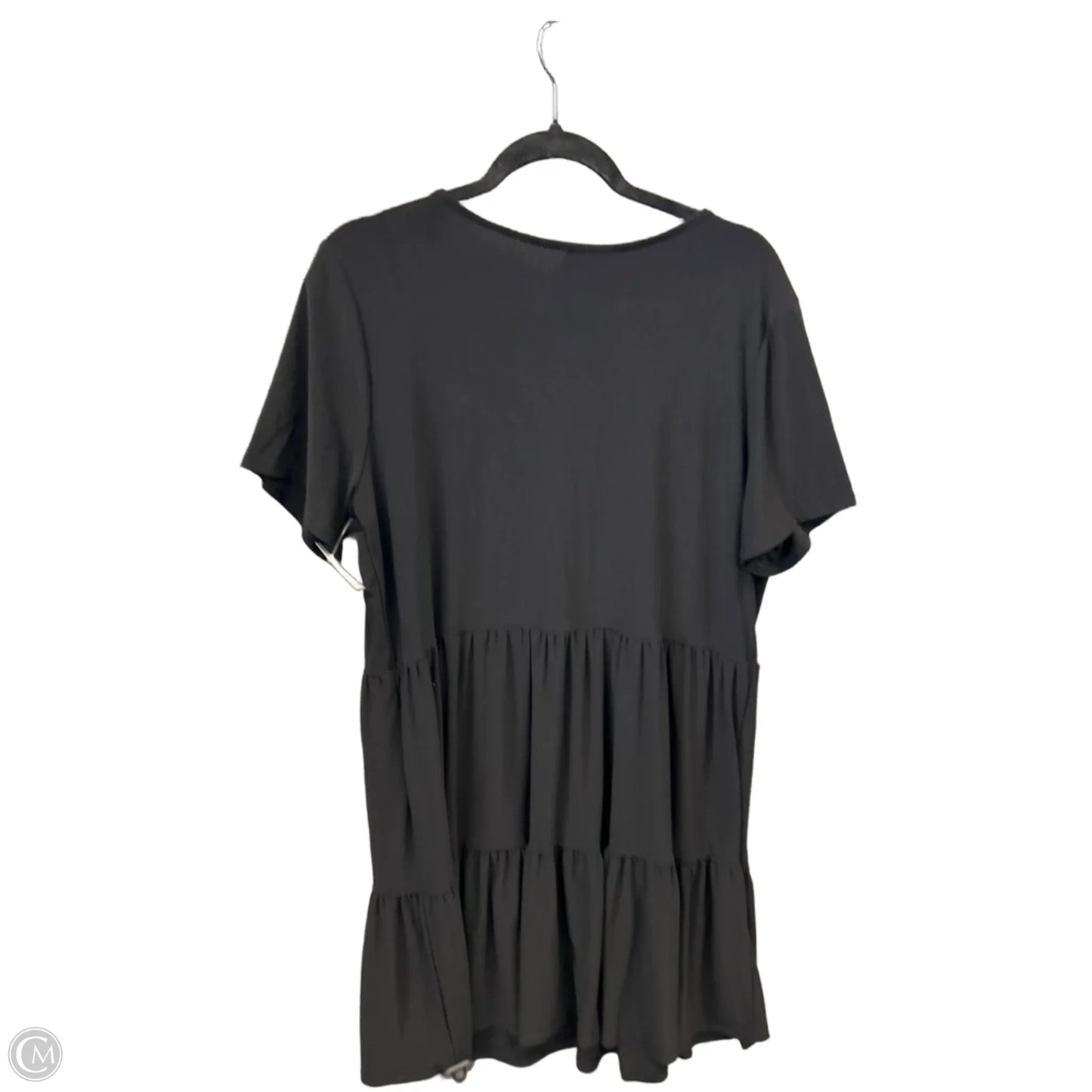 Dress Casual Midi By Nicole By Nicole Miller In Black, Size: 1x