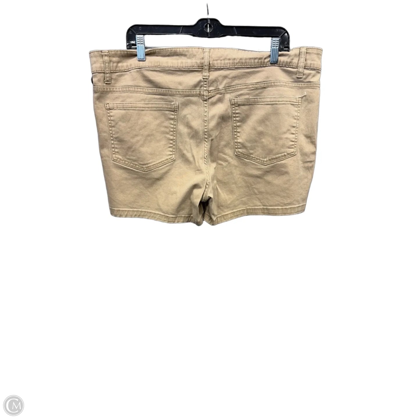 Shorts By Faded Glory In Tan, Size: 18