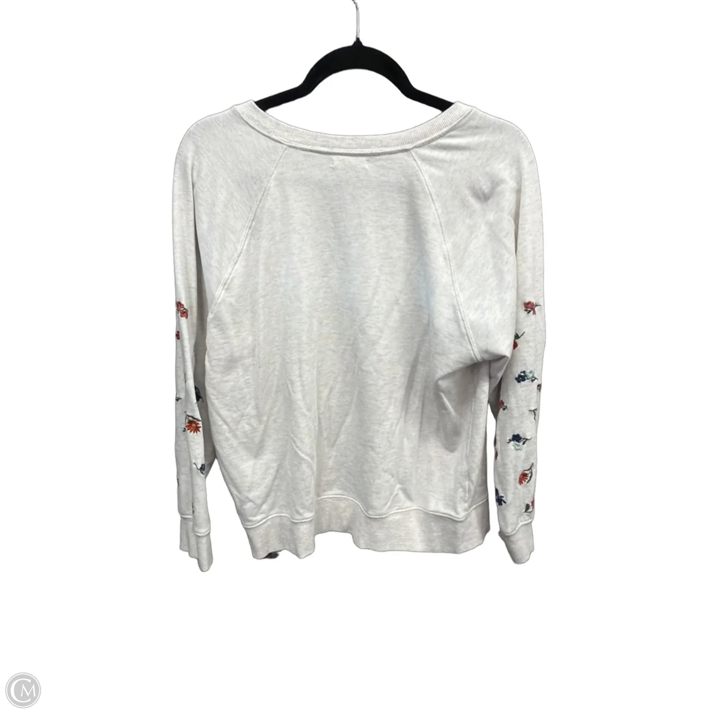 Top Long Sleeve By Maurices In Grey, Size: L
