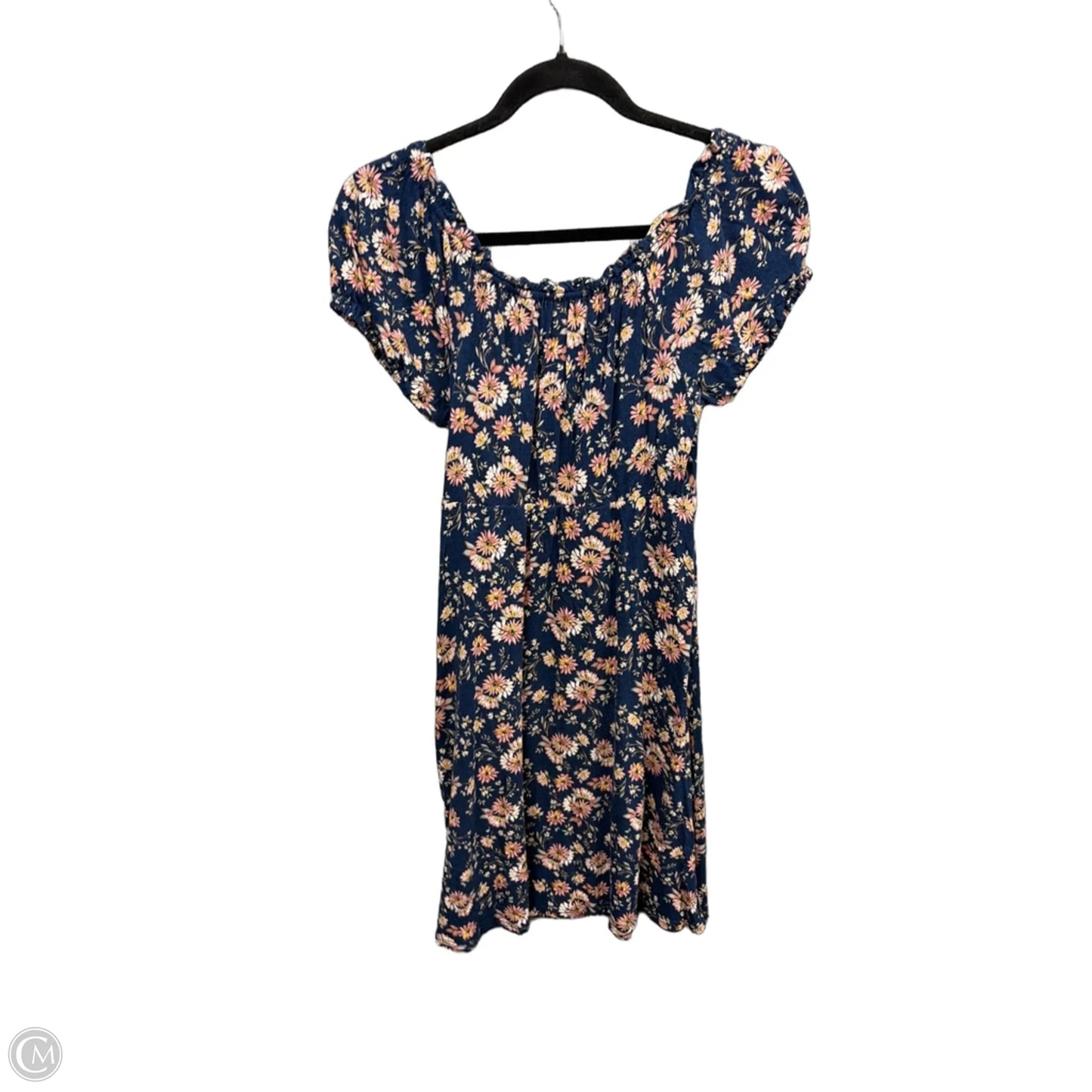 Dress Casual Midi By American Rag In Blue, Size: Xs