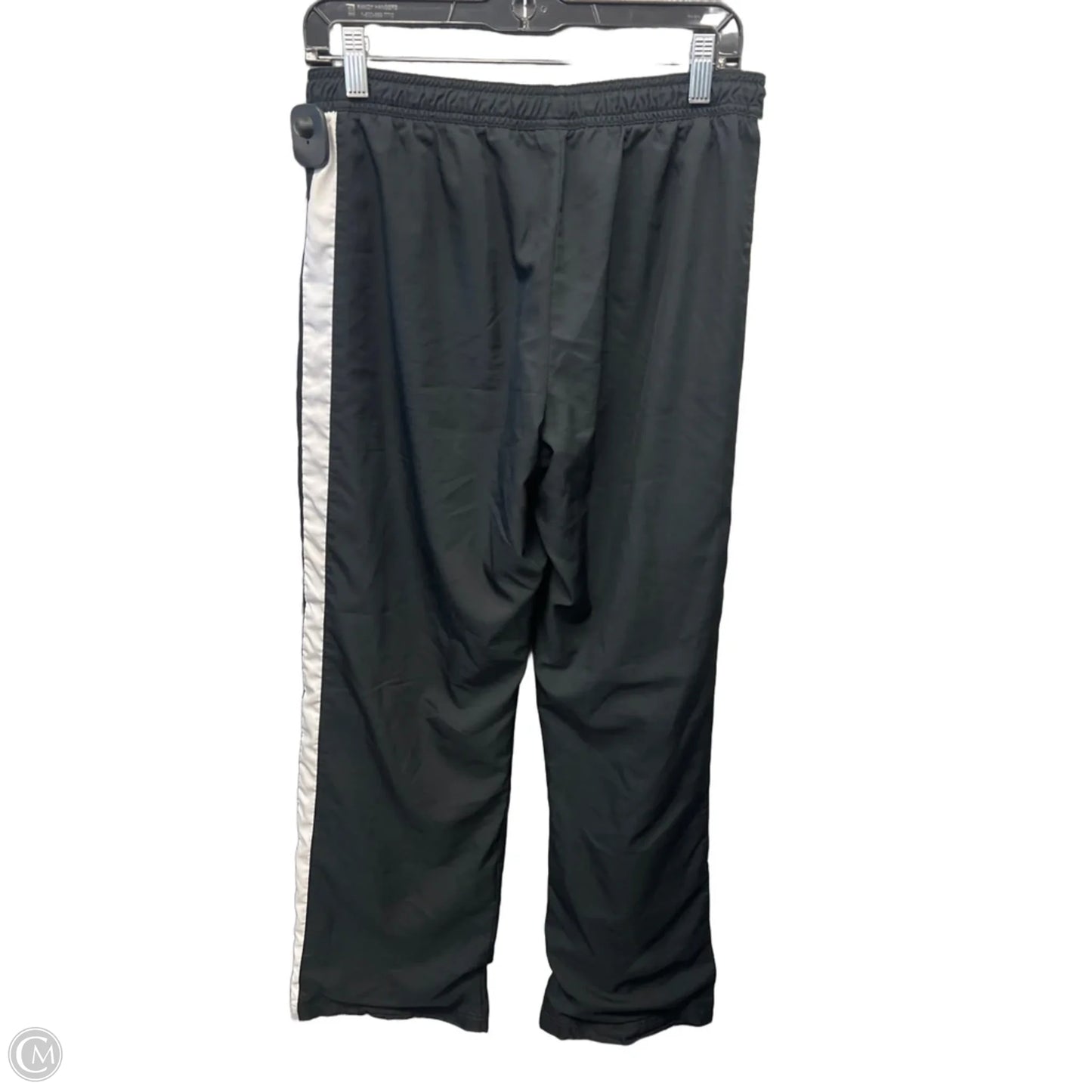 Athletic Pants By Nike Apparel In Black & White, Size: M