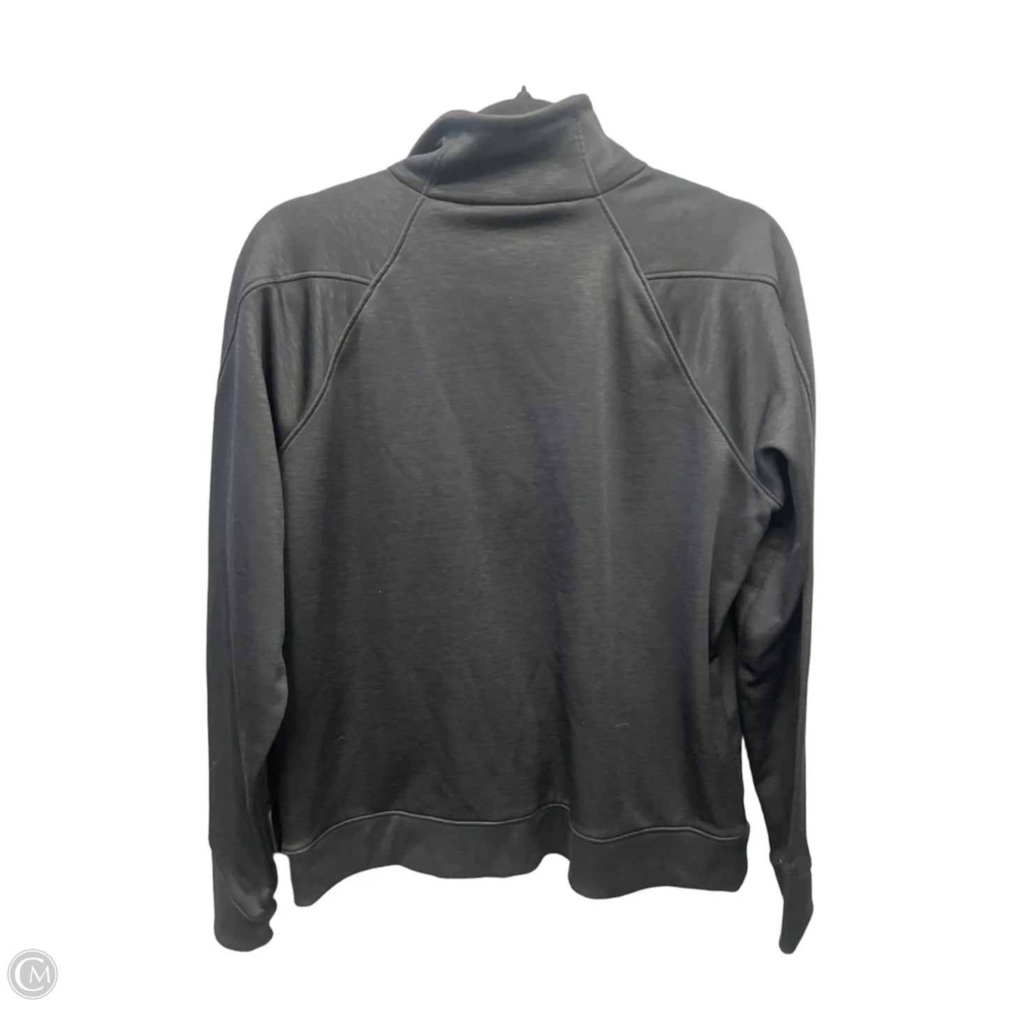Athletic Sweatshirt Collar By Under Armour In Black, Size: L