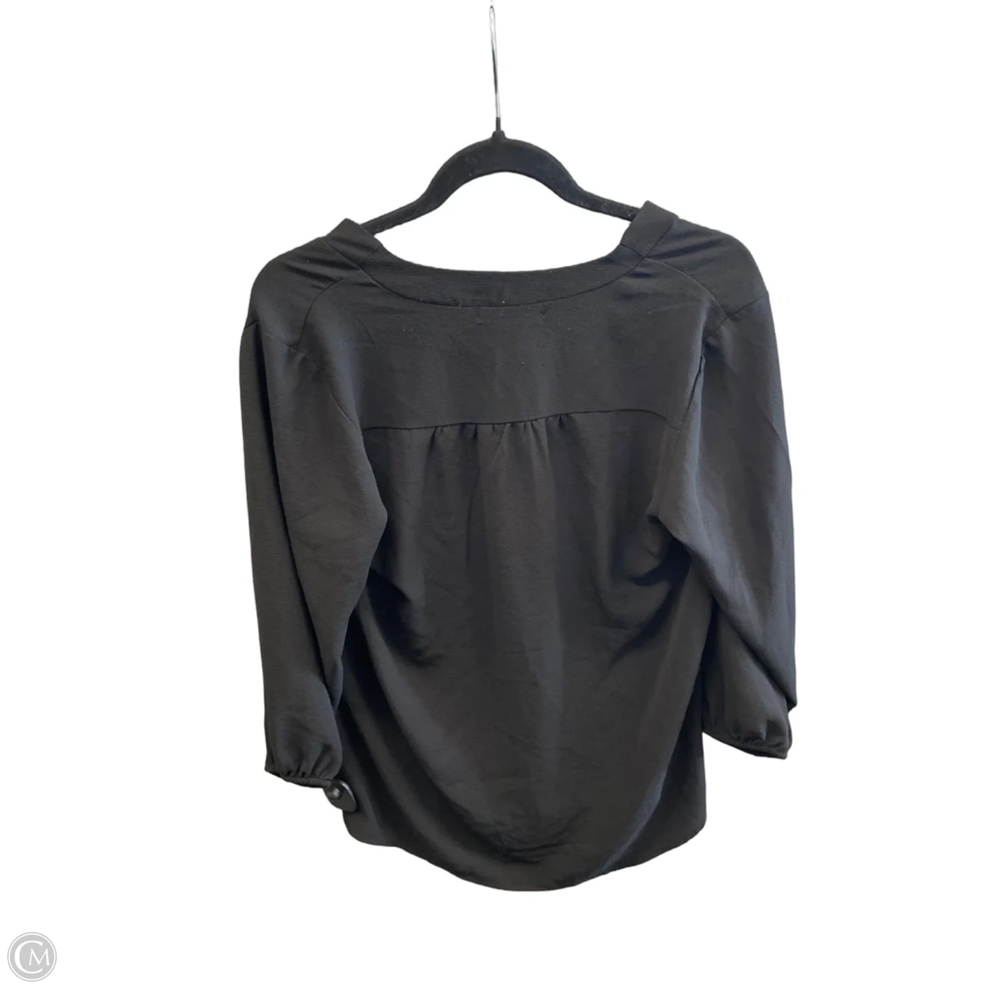Top Long Sleeve By Jon And Anna In Black, Size: L