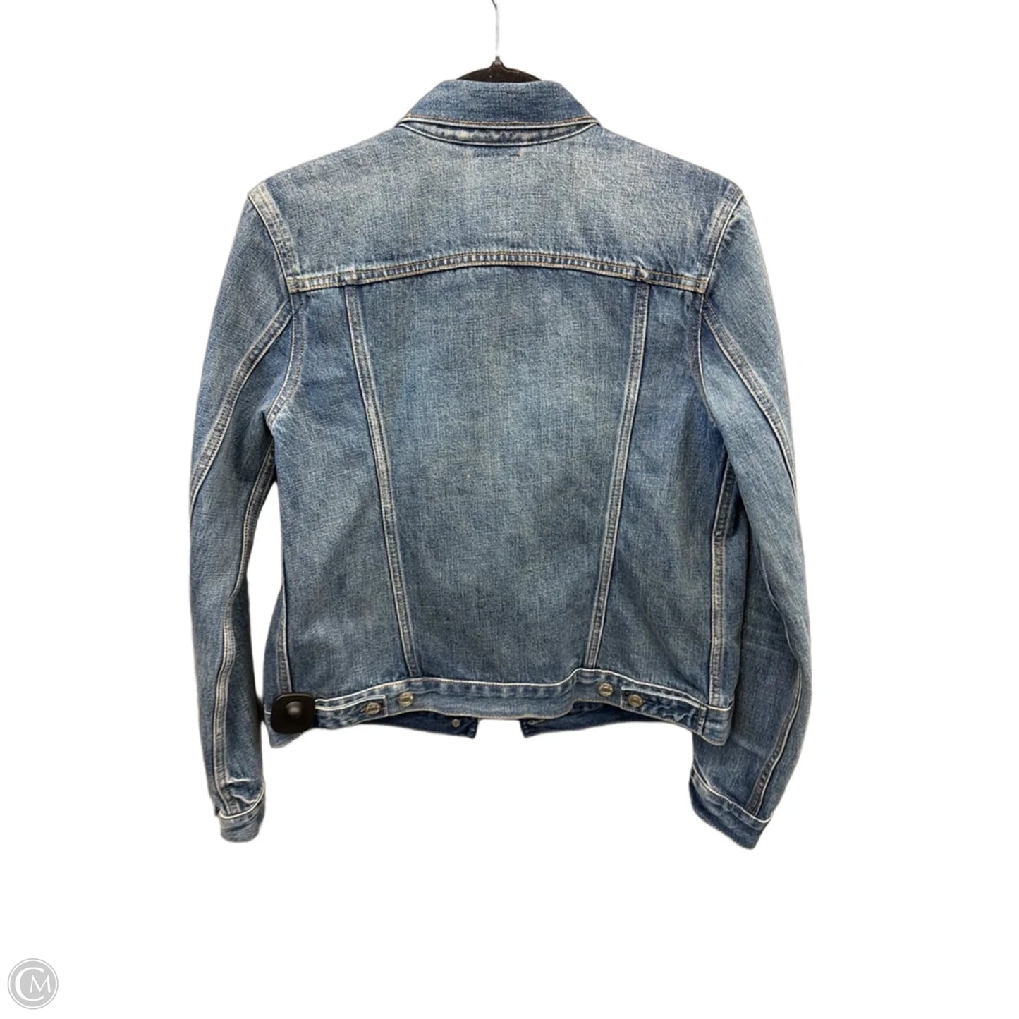 Jacket Denim By Gap In Blue Denim, Size: M