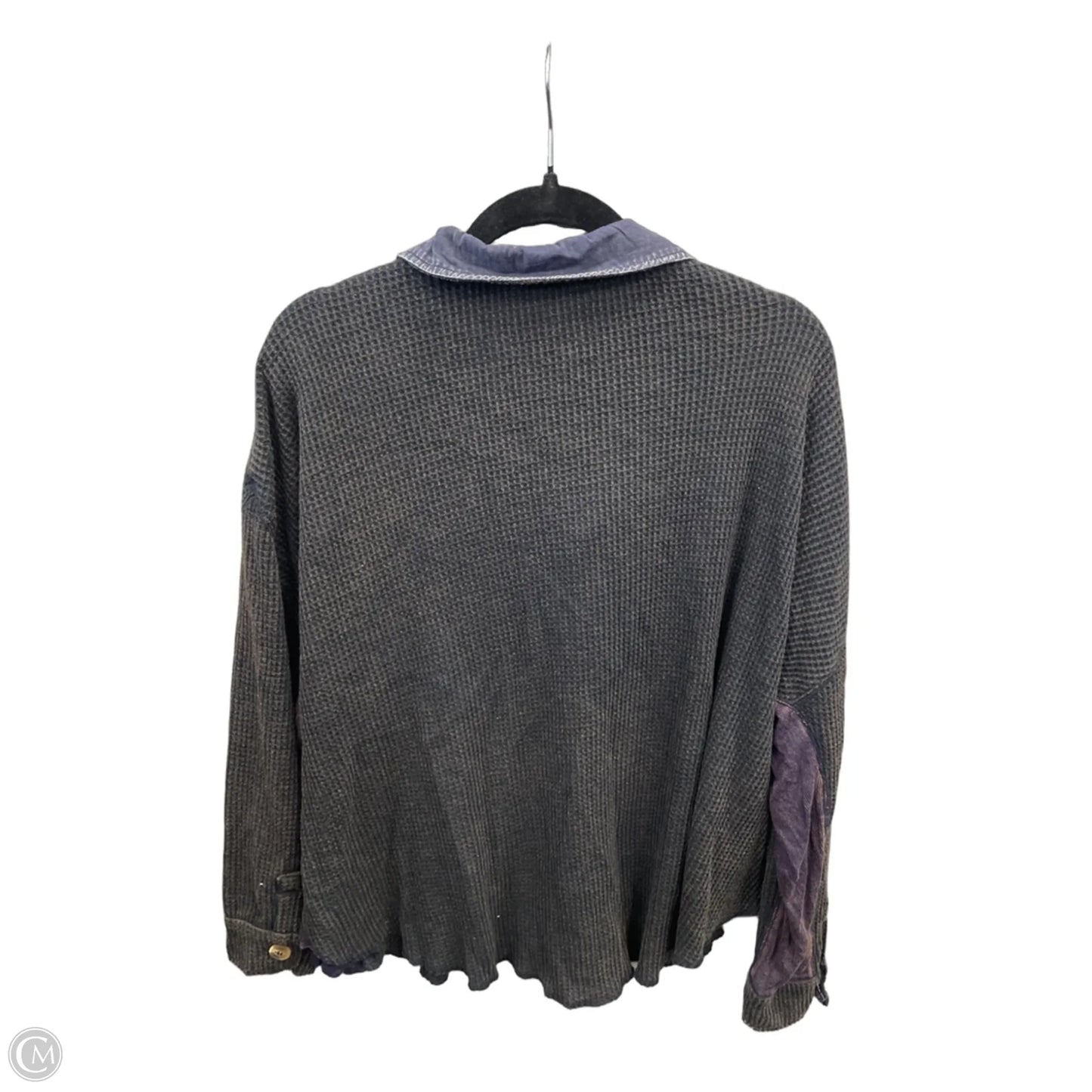 Top Long Sleeve By Bluivy In Black, Size: S
