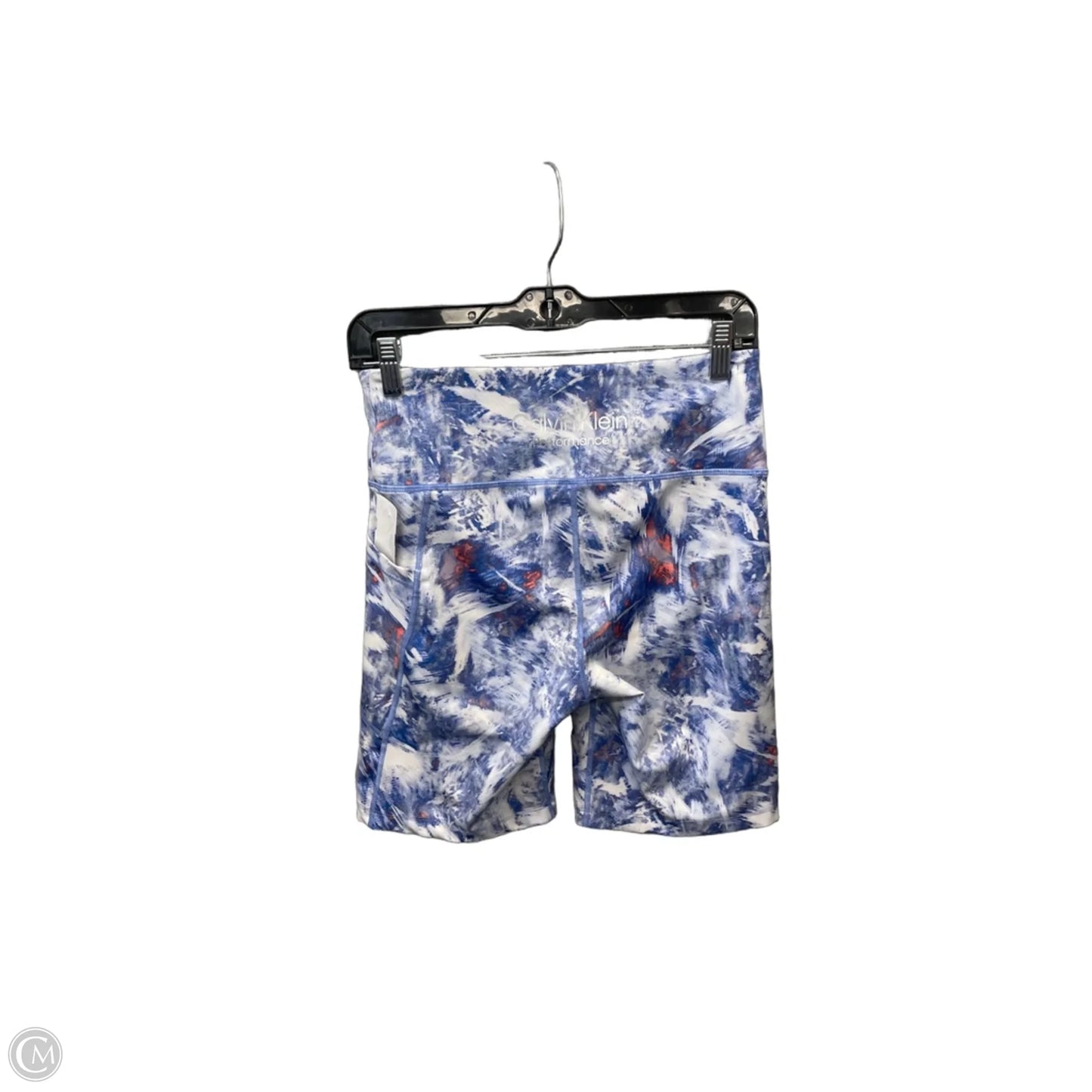 Athletic Shorts By Calvin Klein Performance In Blue, Size: M