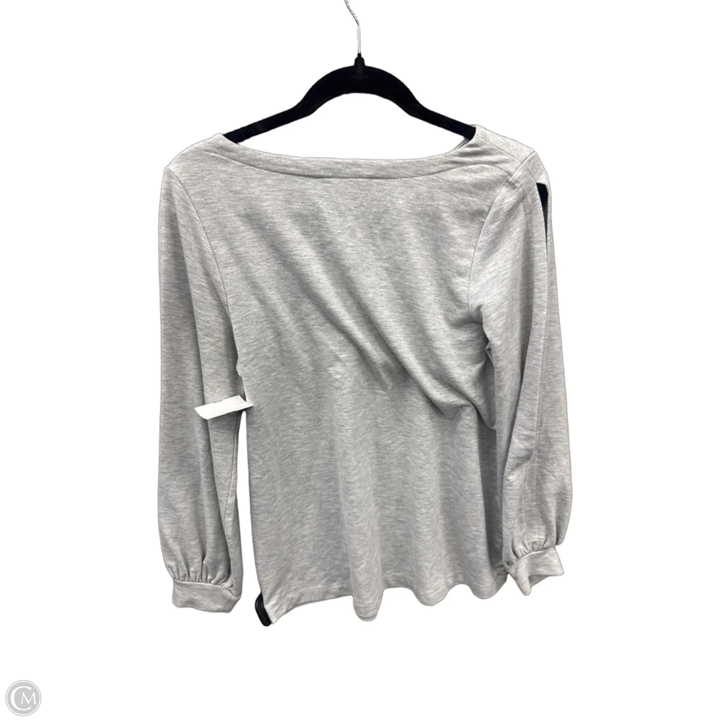 Top Long Sleeve By Time And Tru In Grey, Size: M
