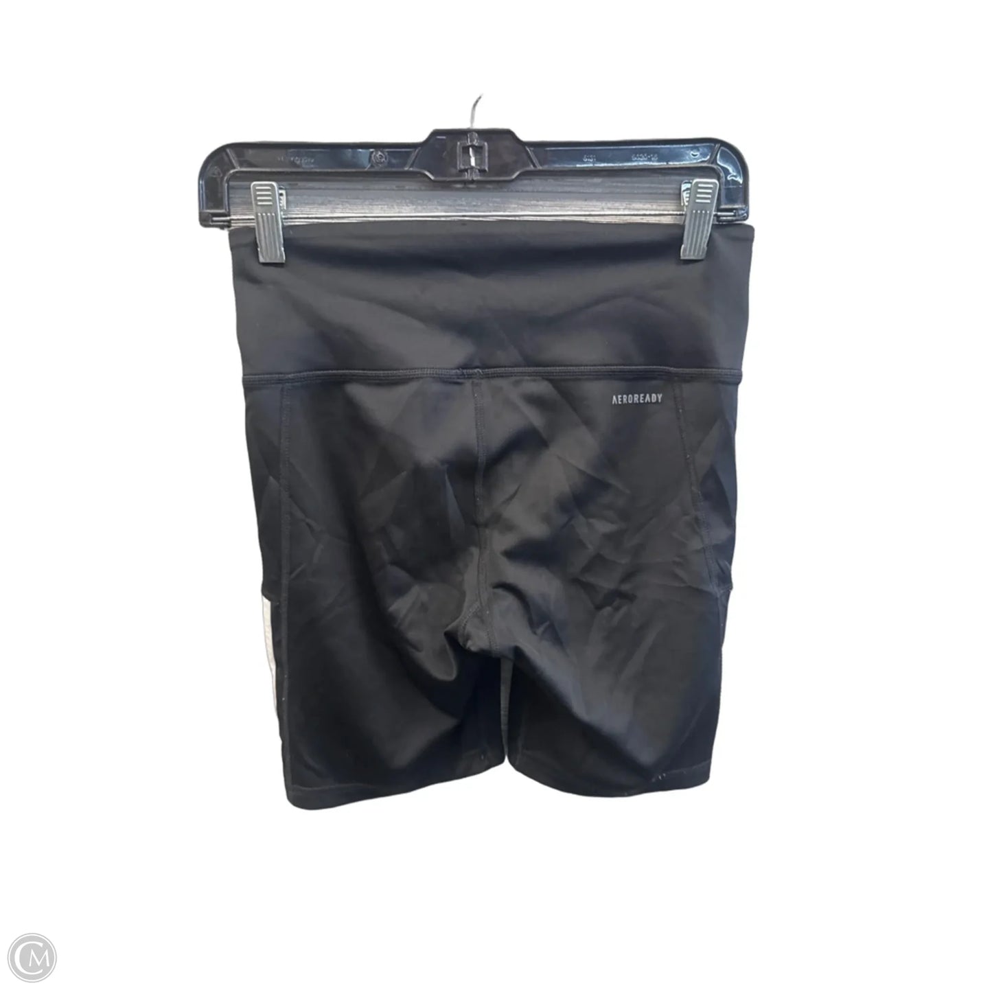 Athletic Shorts By Adidas In Black & White, Size: S