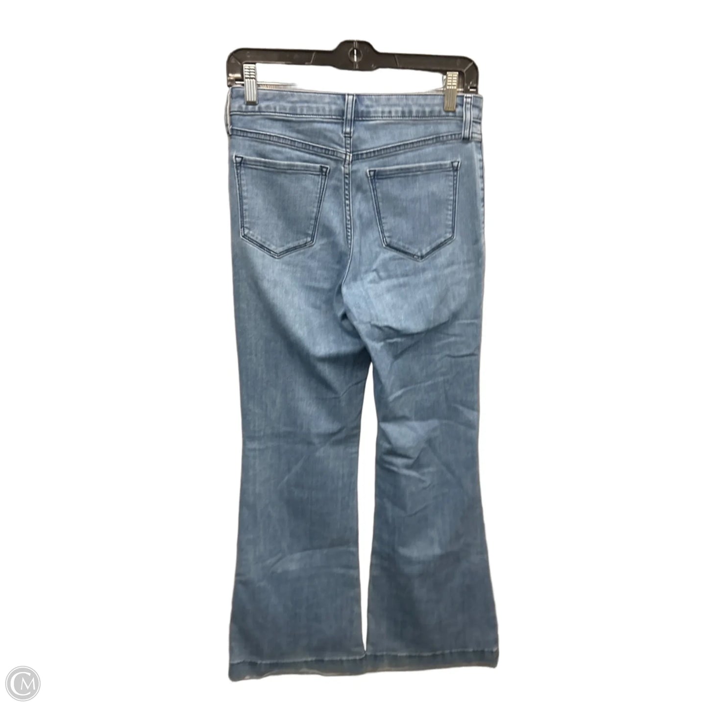 Jeans Flared By Lc Lauren Conrad In Blue Denim, Size: 4
