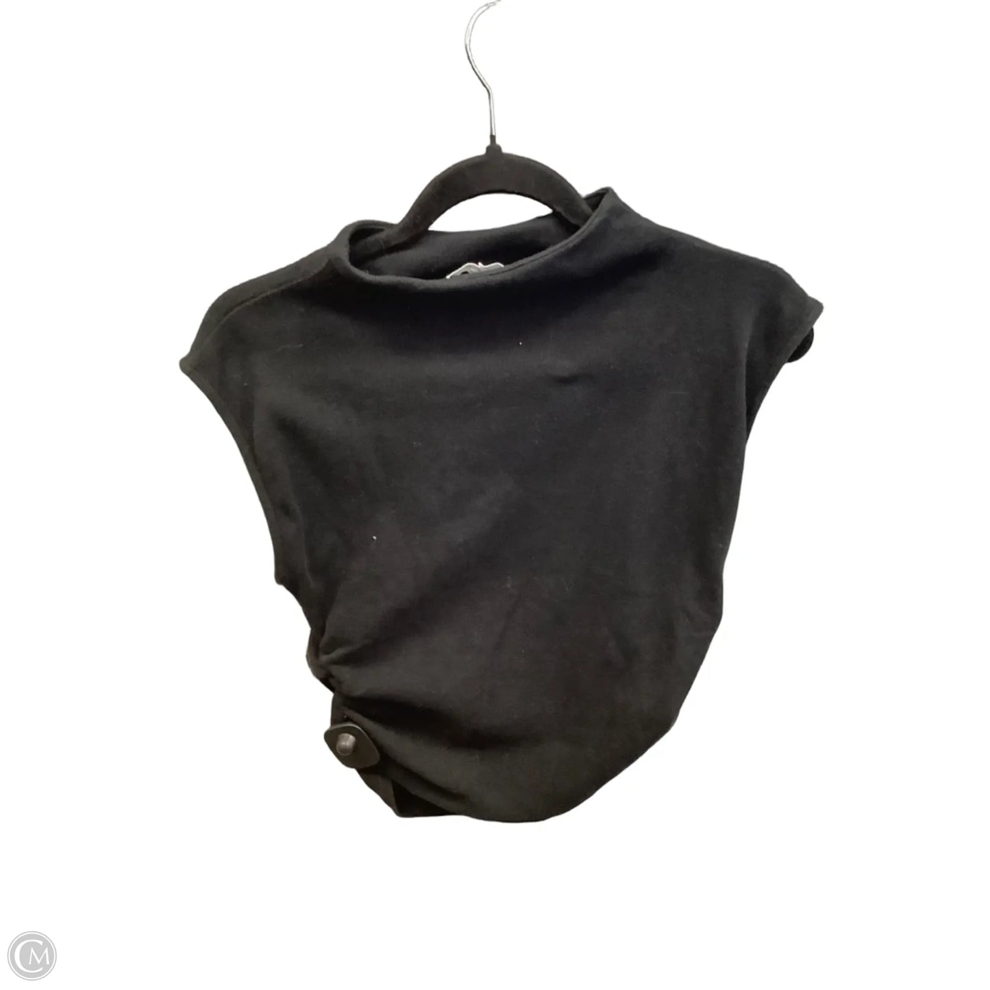 Top Sleeveless By Clothes Mentor In Black, Size: L