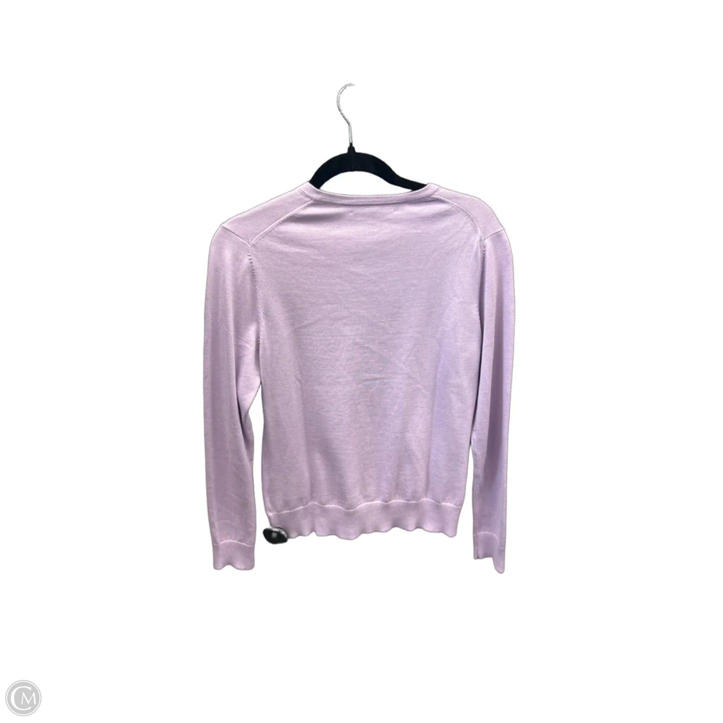 Cardigan By Brooks Brothers In Purple, Size: S
