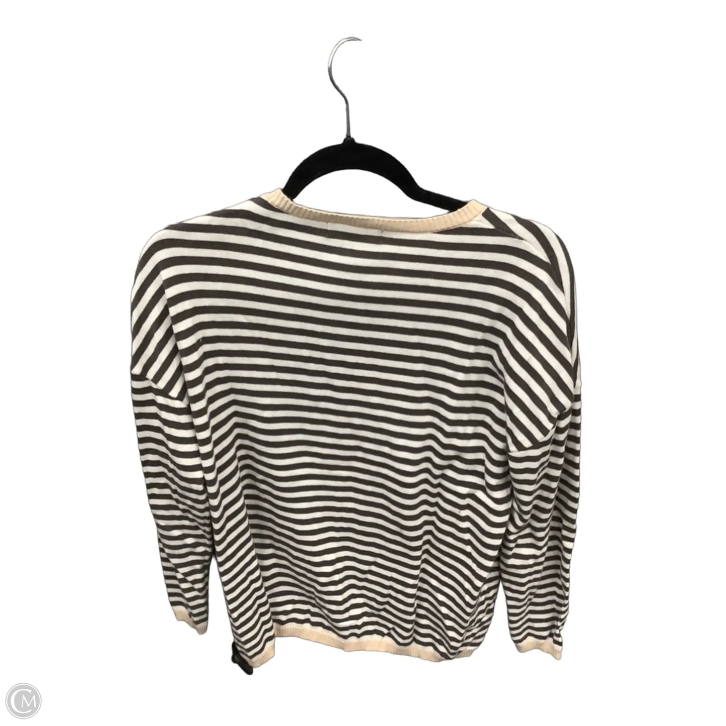 Top Long Sleeve By Lillusory In Striped Pattern, Size: S