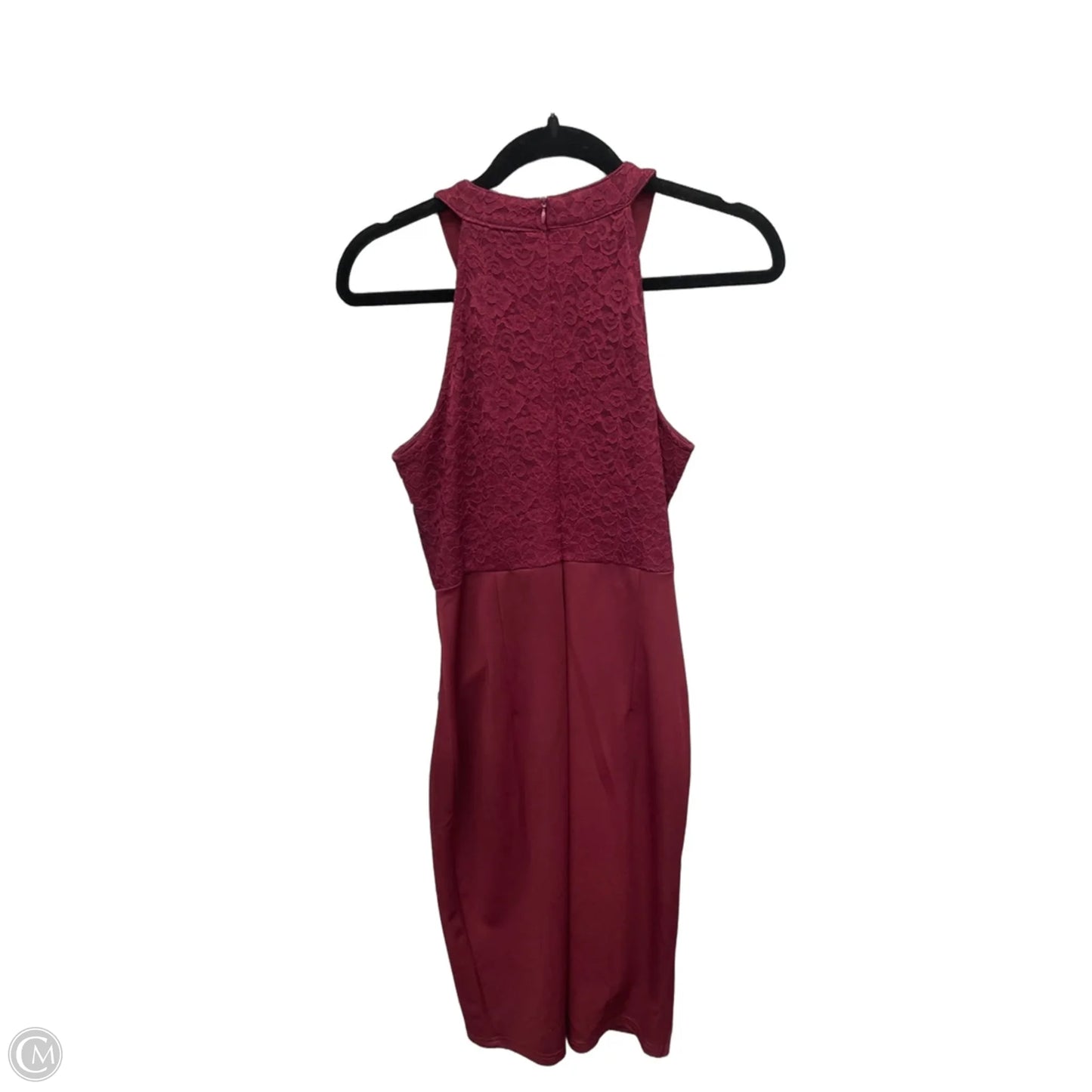 Dress Casual Midi By Clothes Mentor In Red, Size: M